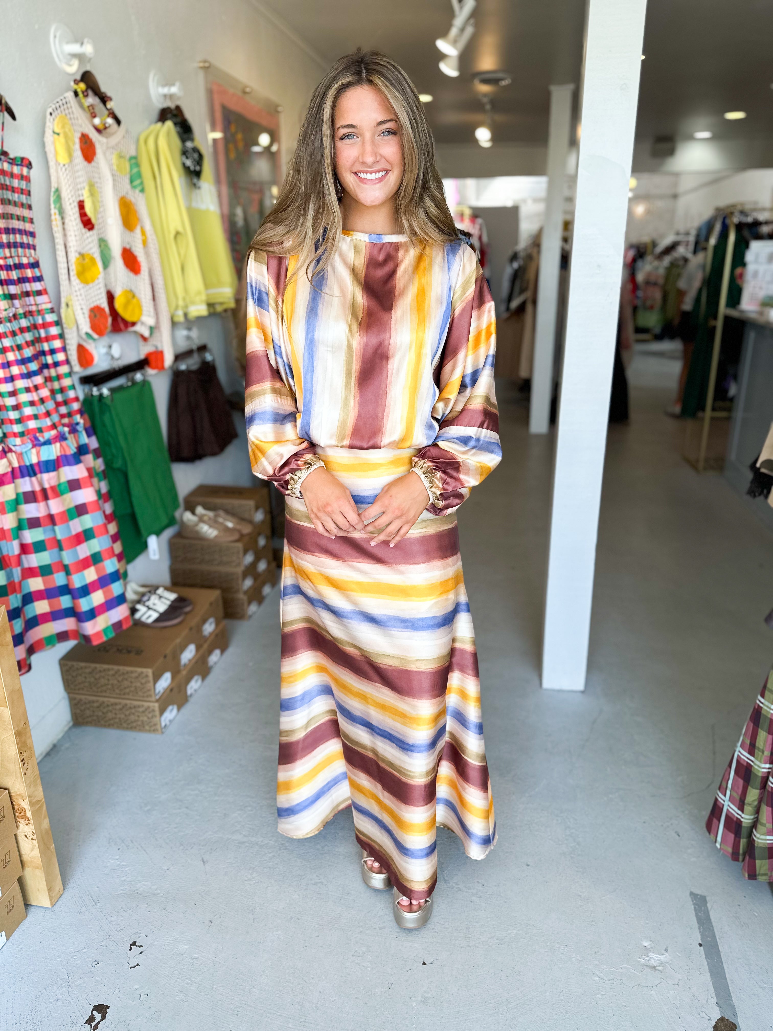 Sunset Social Blouse
