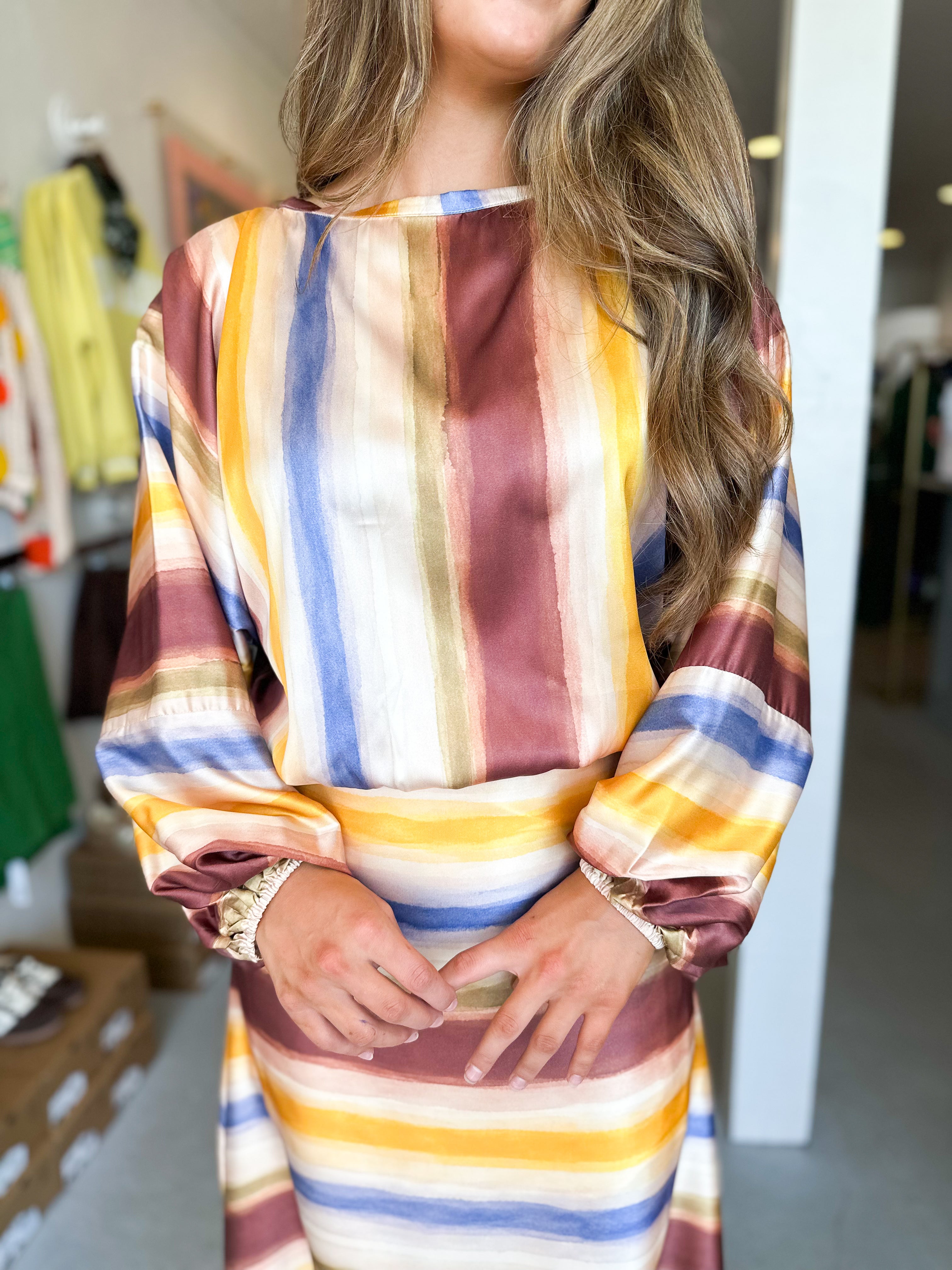 Sunset Social Blouse