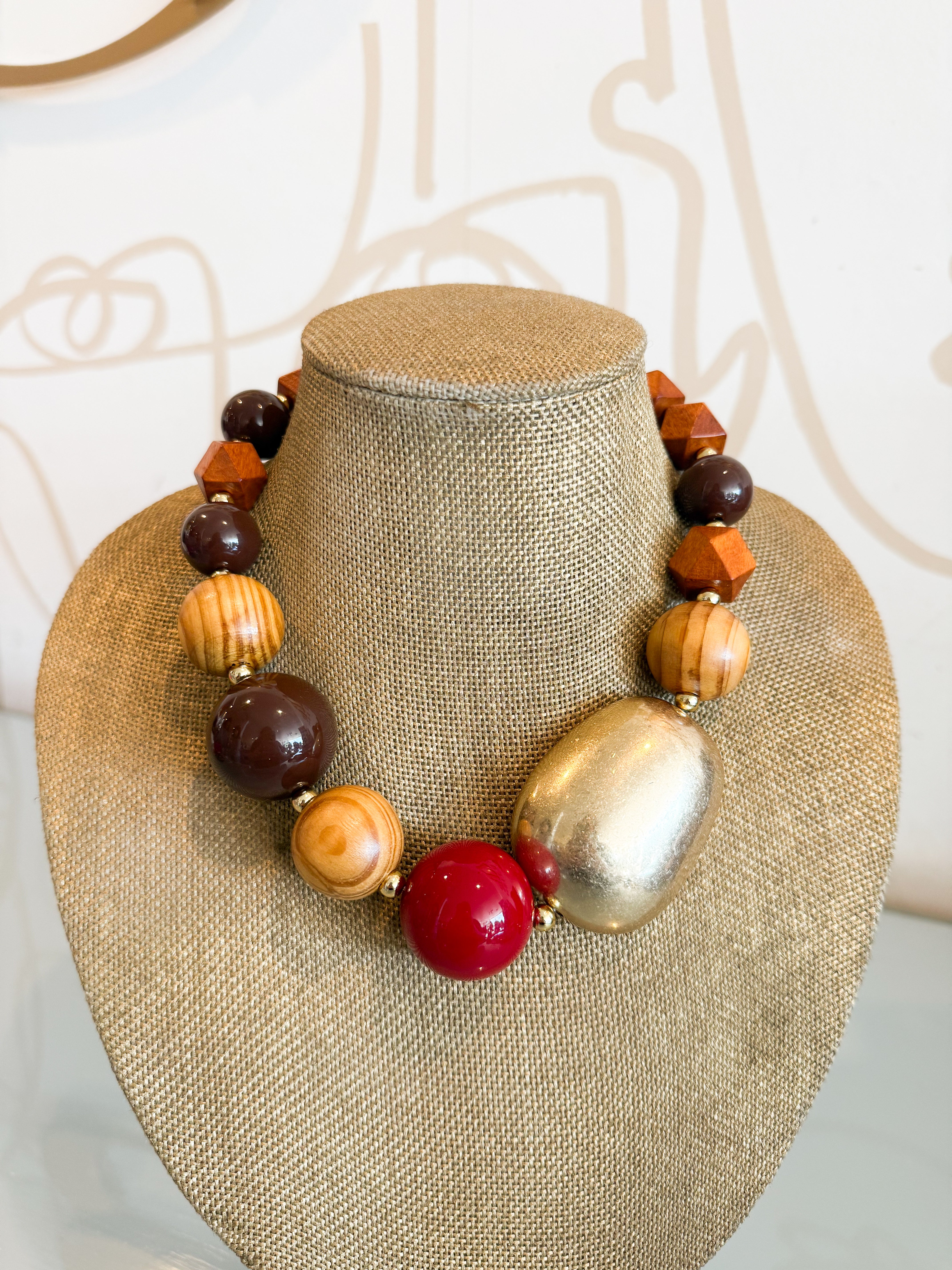 Treasure Jewels Golden Ember Necklace