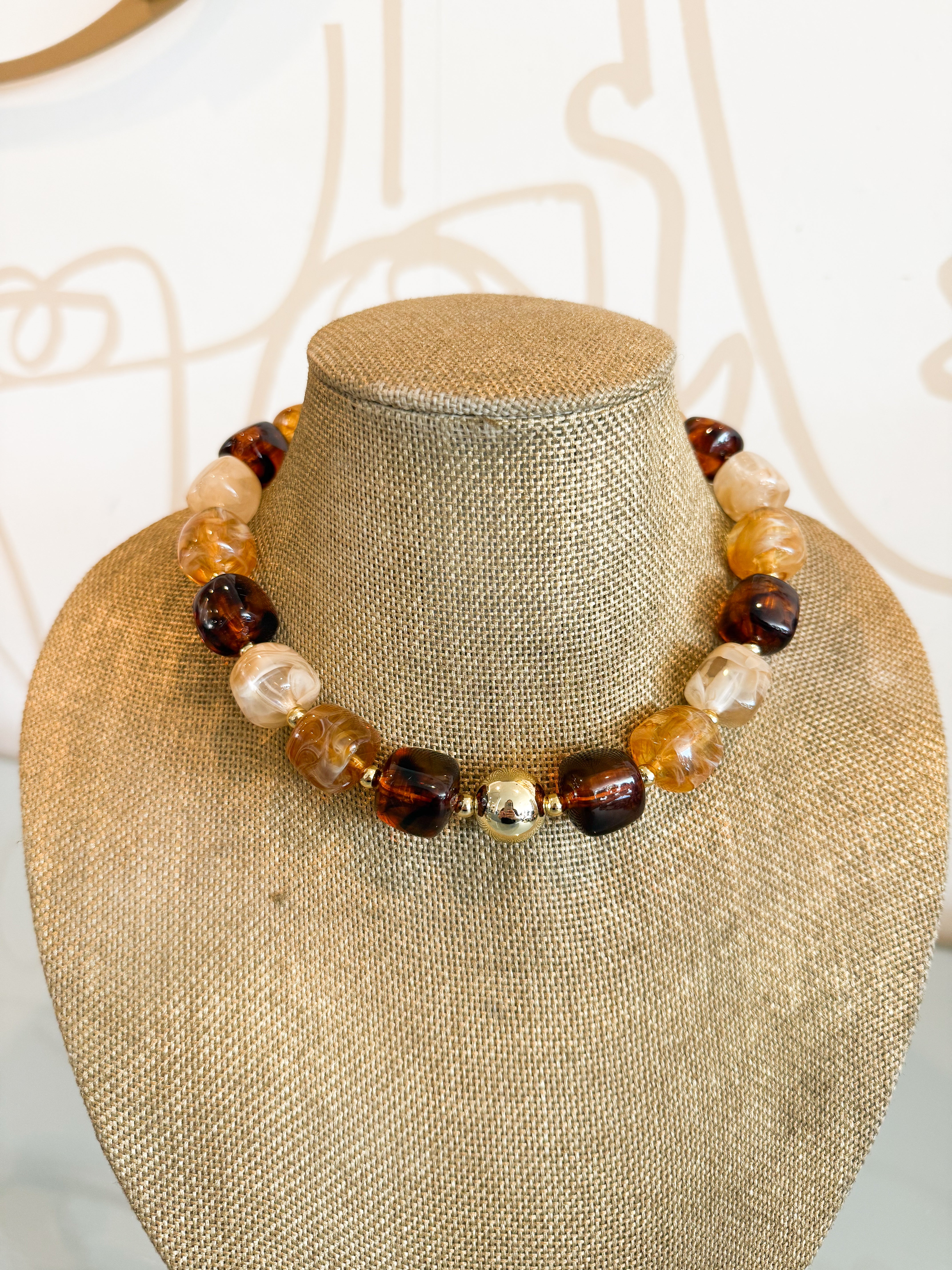 Treasure Jewels Lumi Amber Necklace