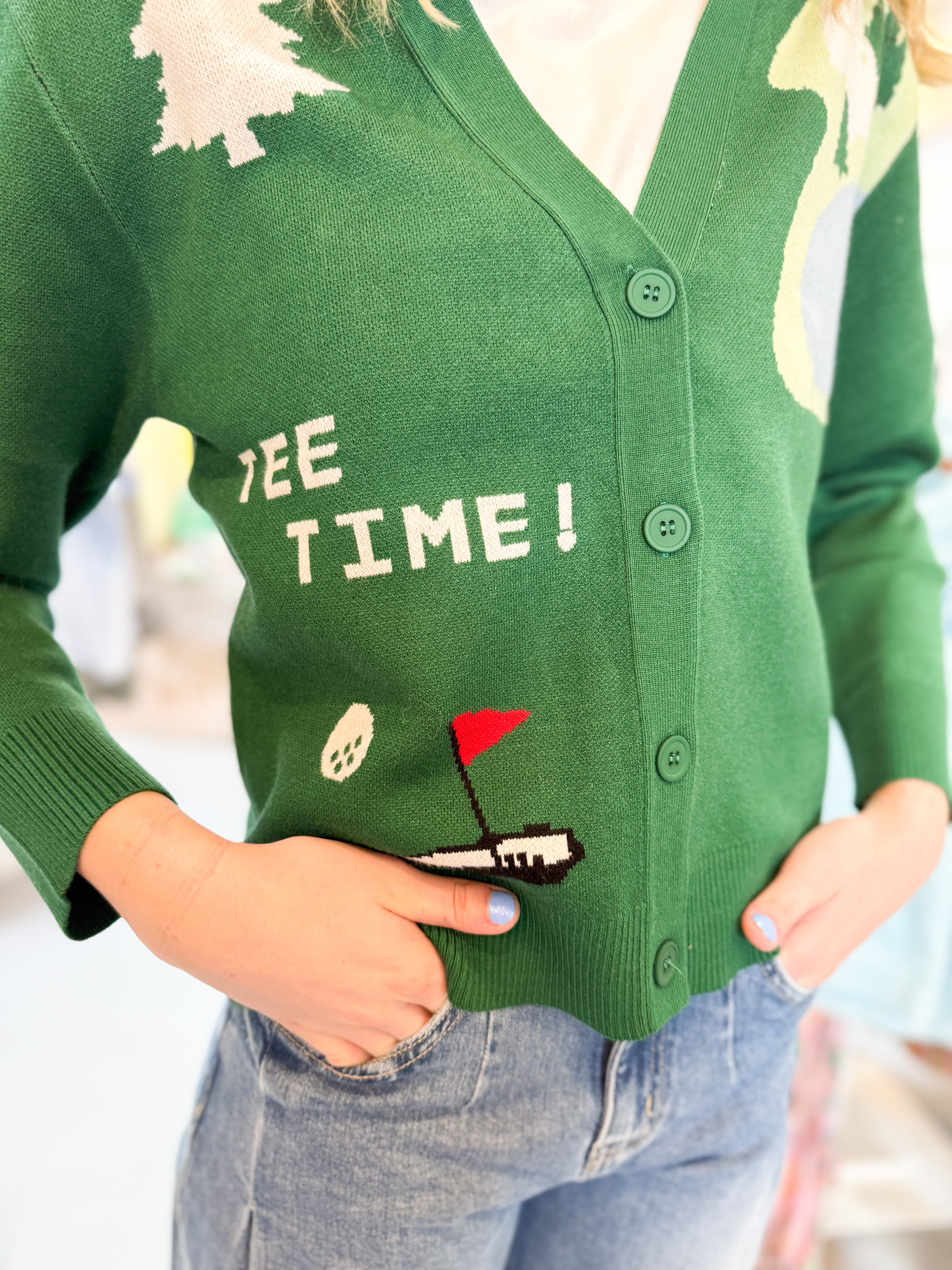 Tee Time Cardigan