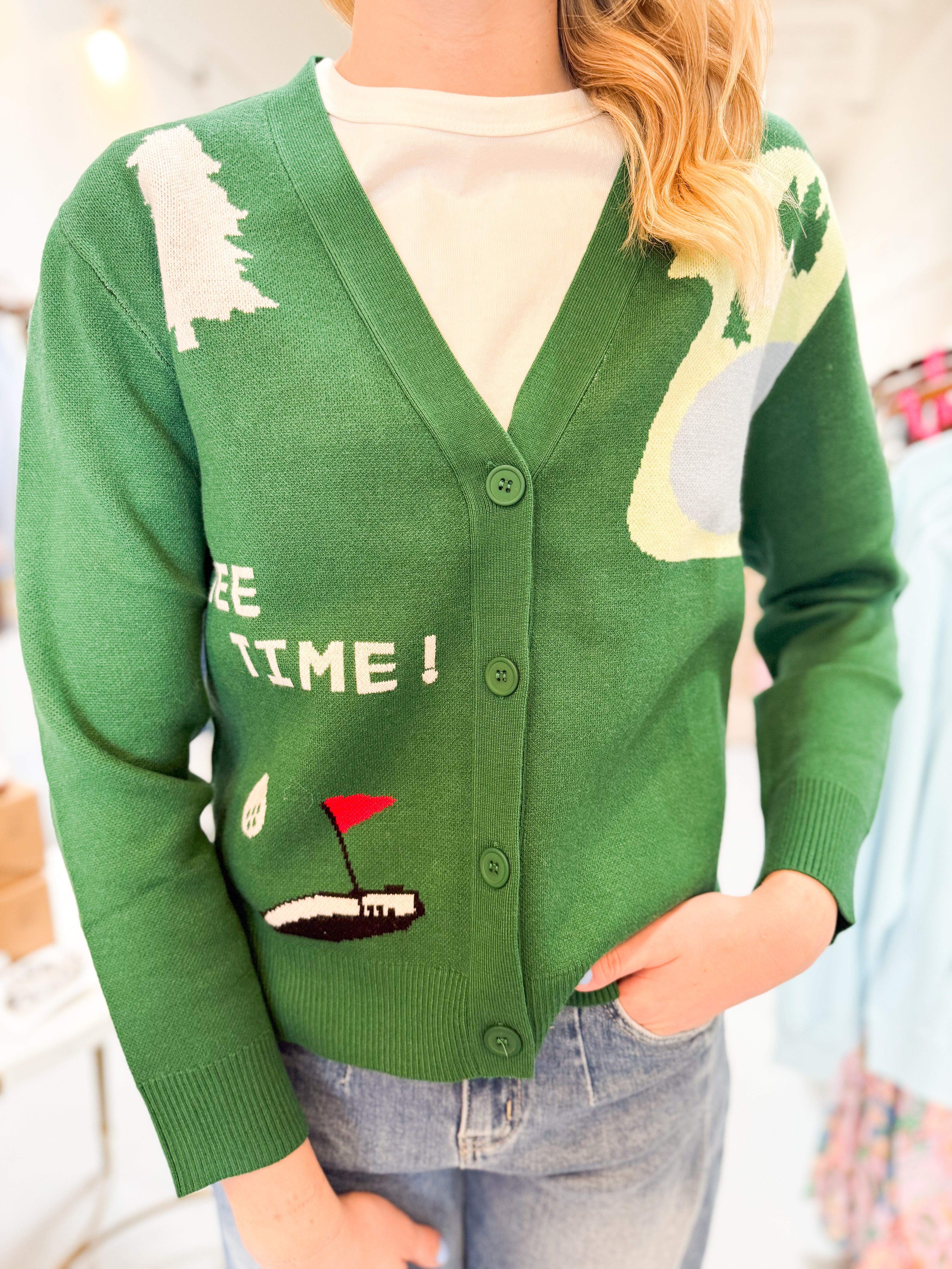 Tee Time Cardigan