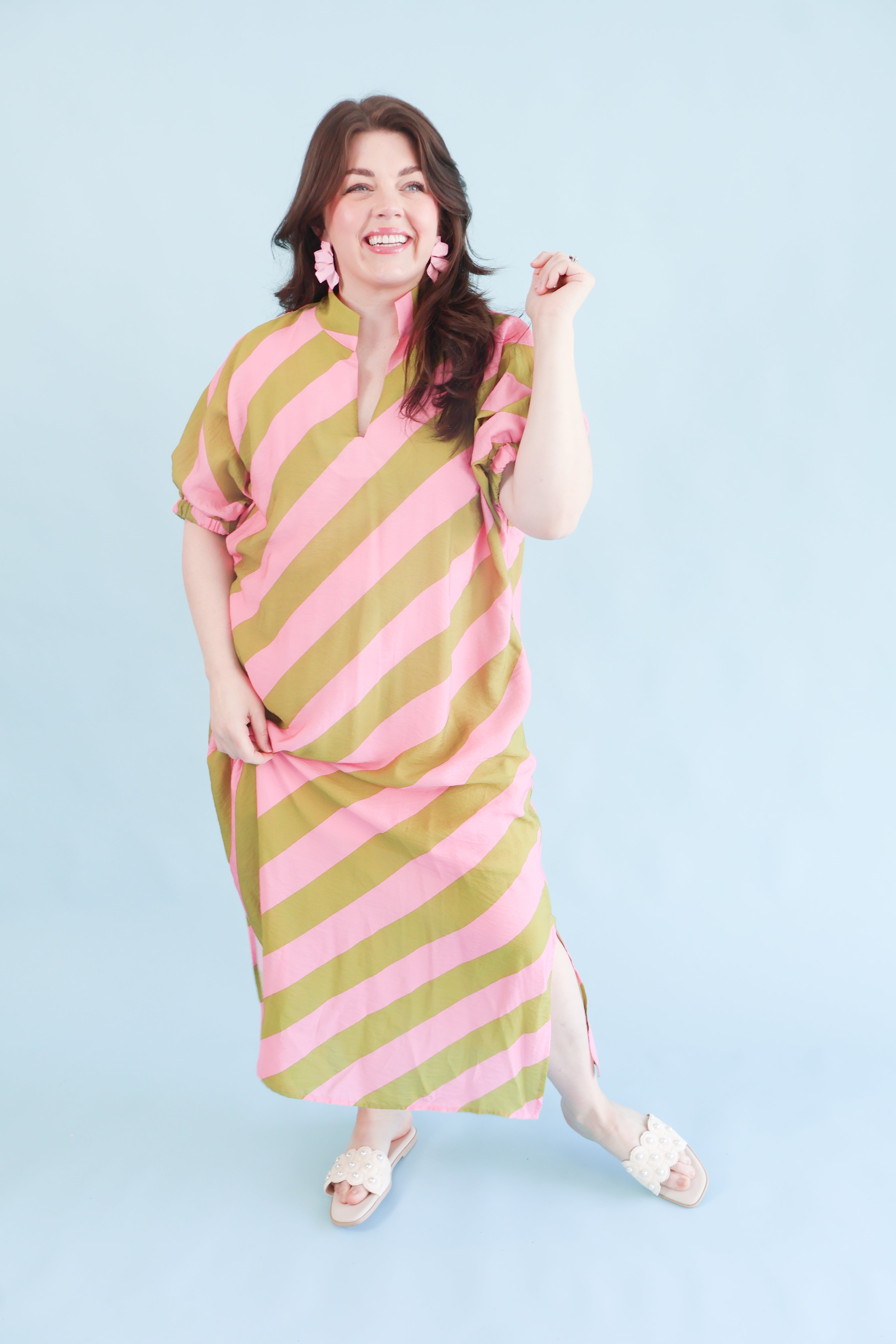 Plus Size Cabana Club Maxi