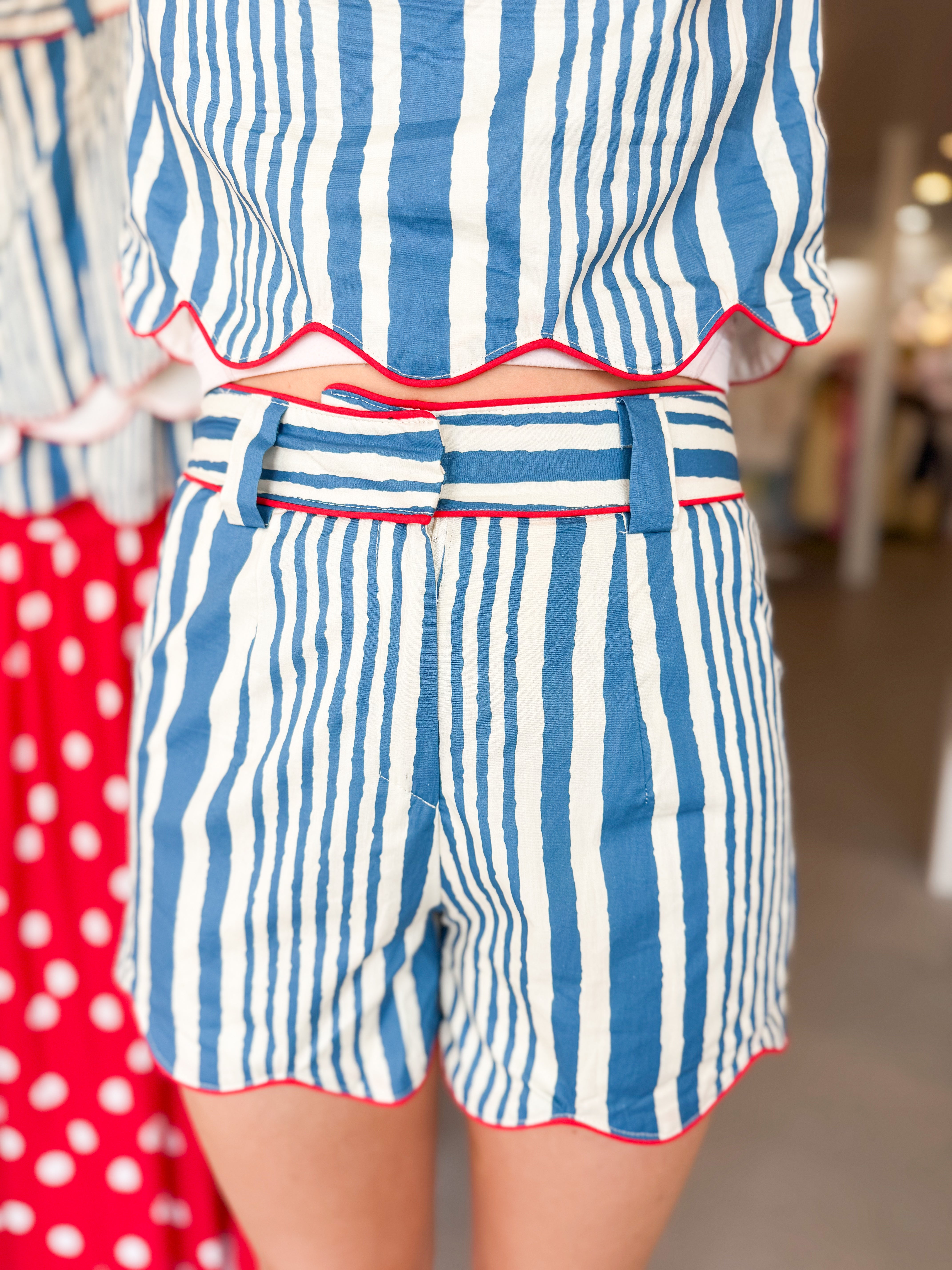 Stripe Society Shorts