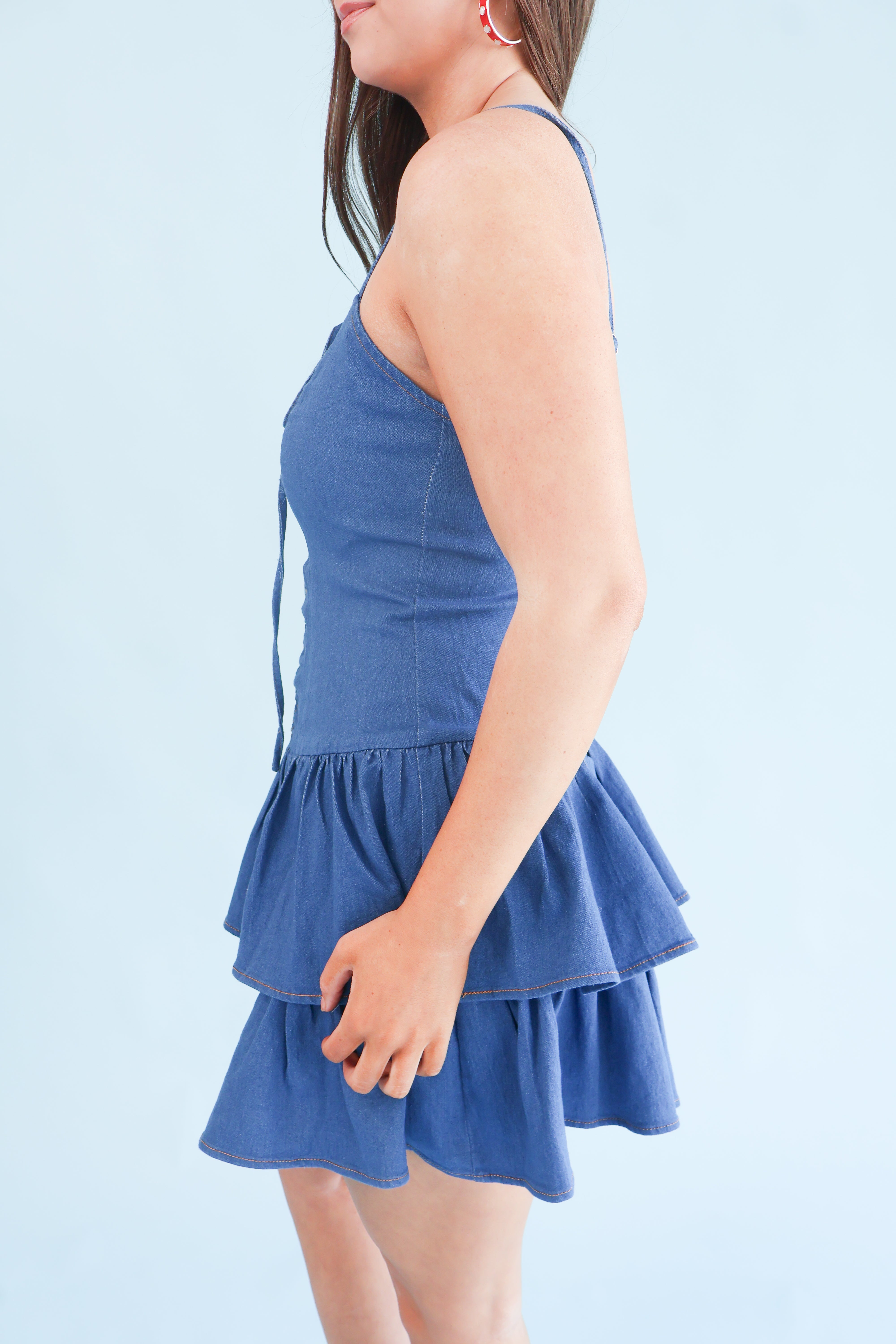 Denim Crush Corset Dress