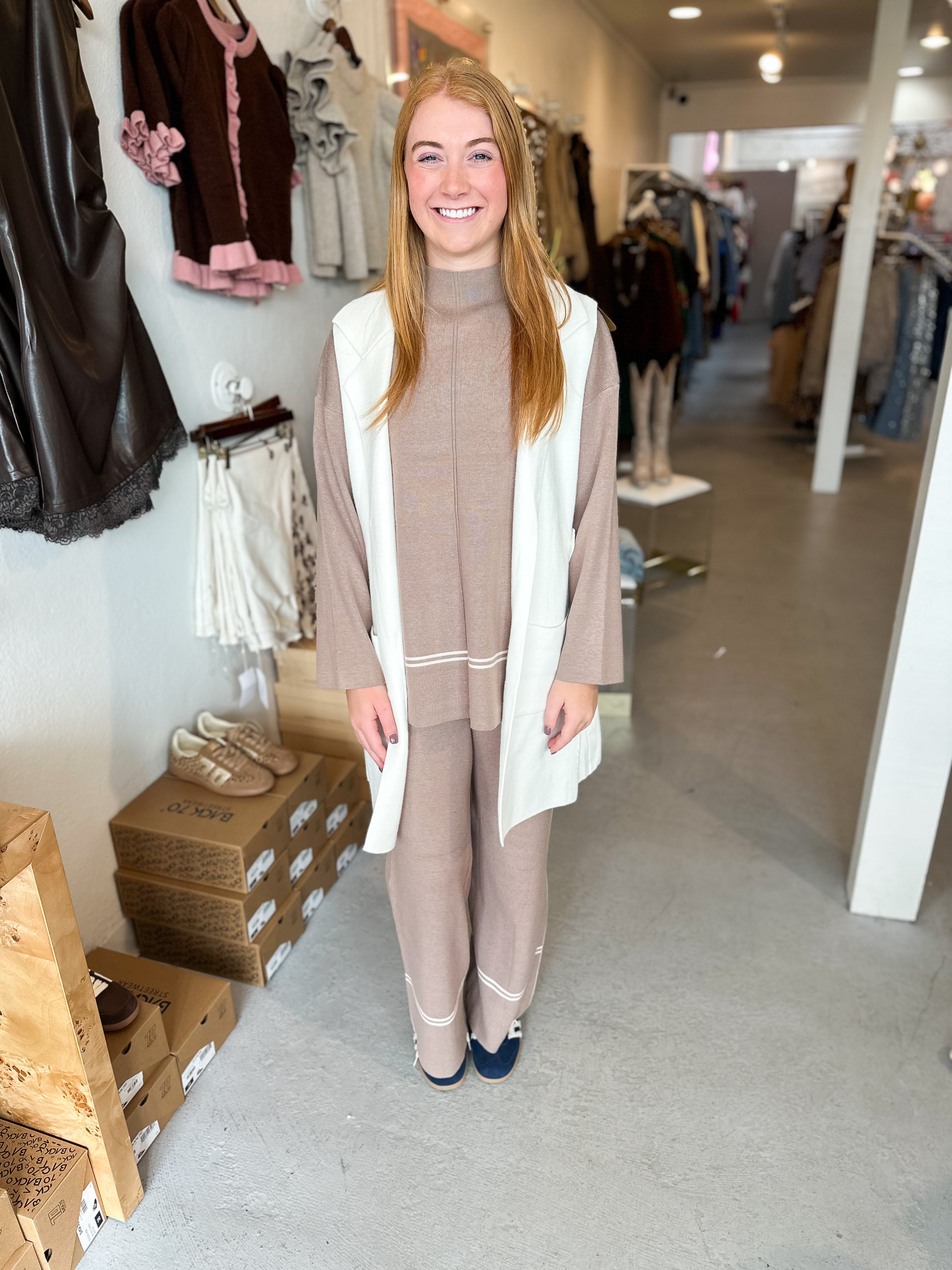 Tribeca Layering Knit Vest