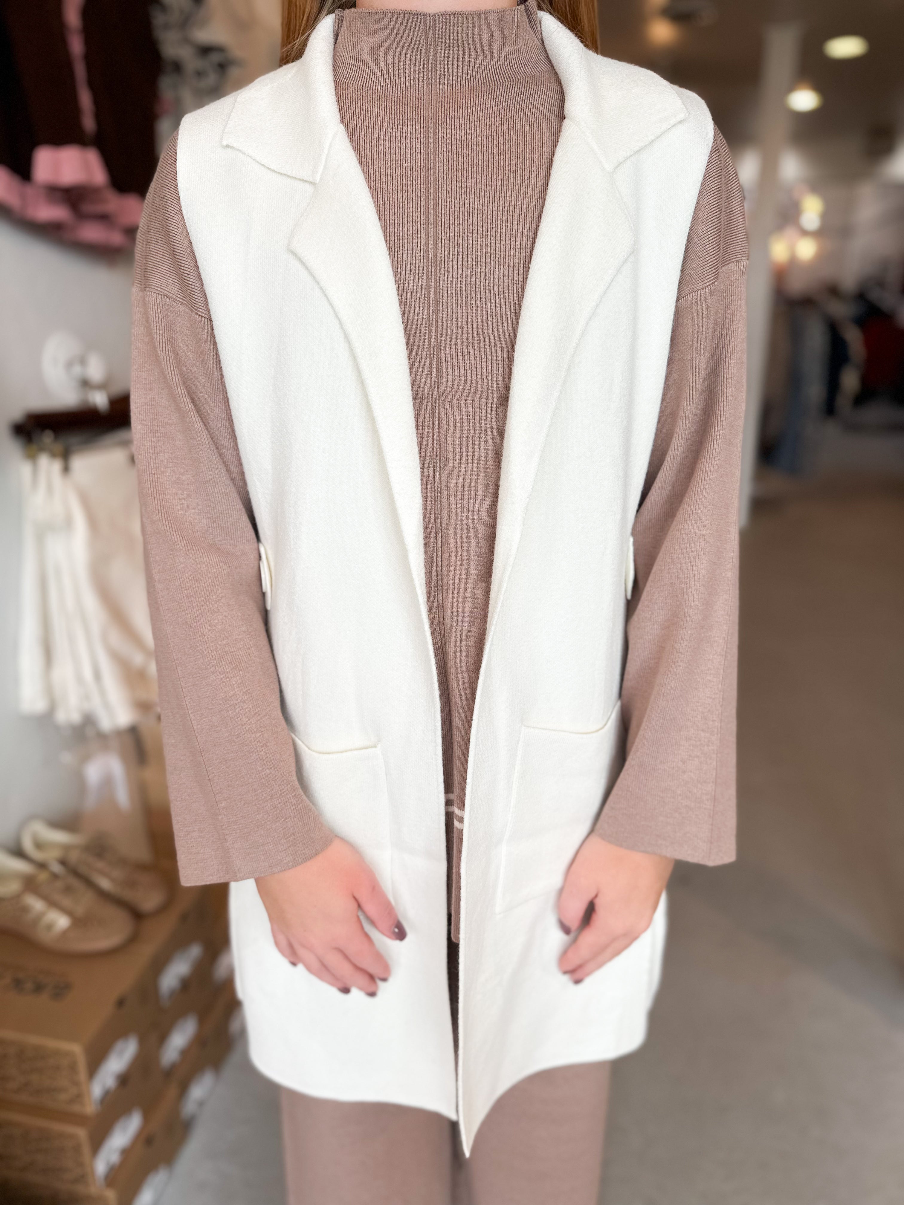 Tribeca Layering Knit Vest