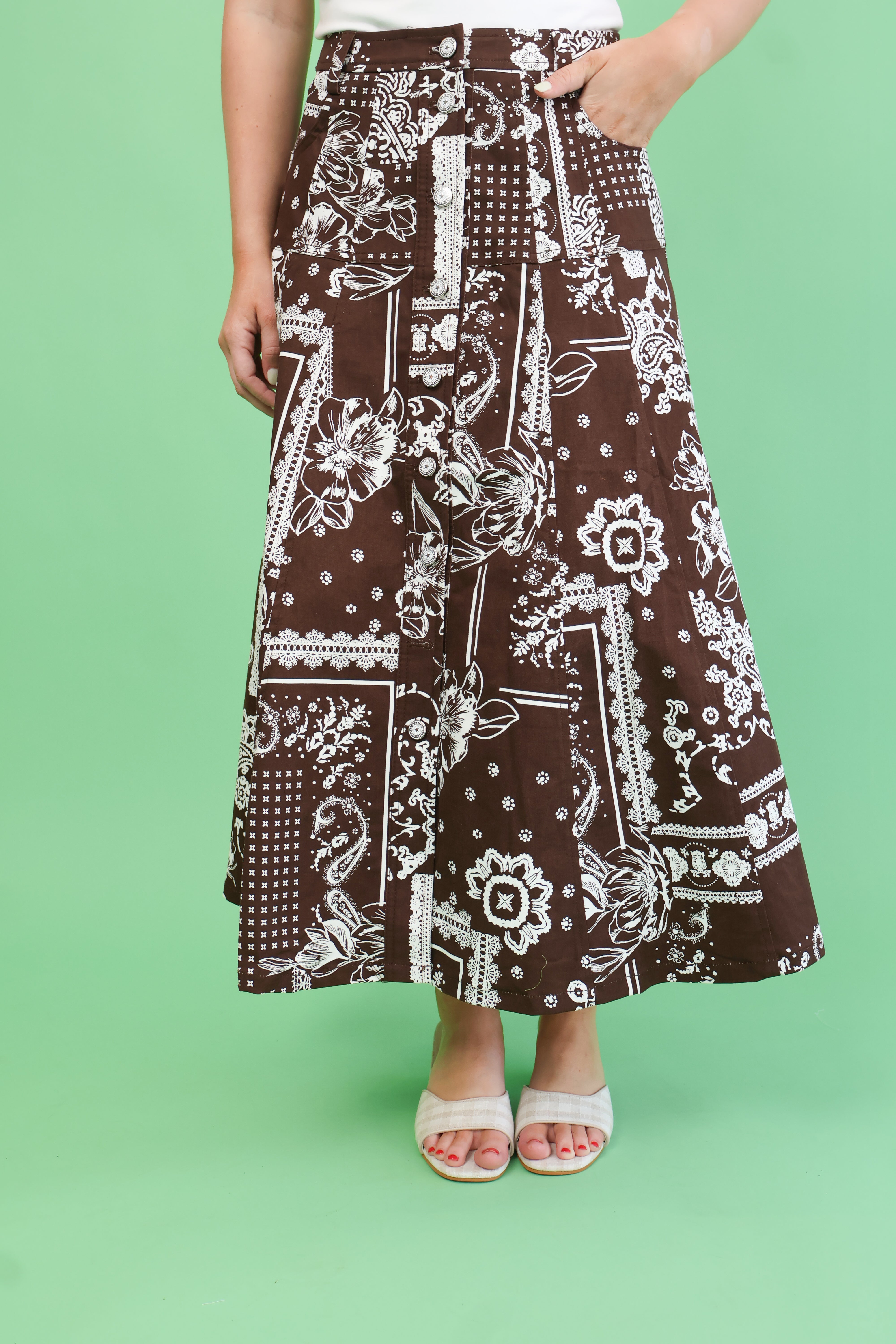 Prairie Paisley Skirt