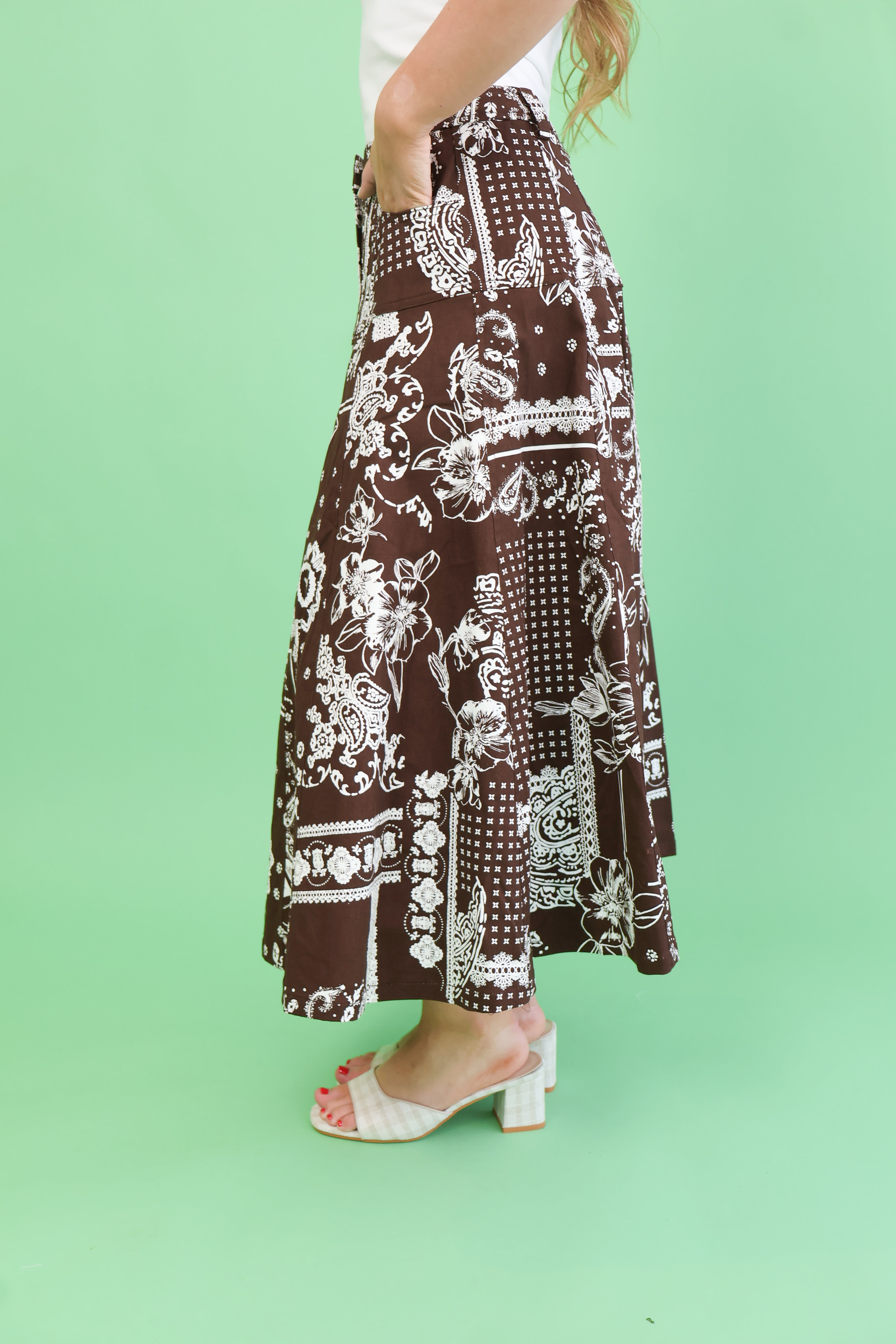 Prairie Paisley Skirt