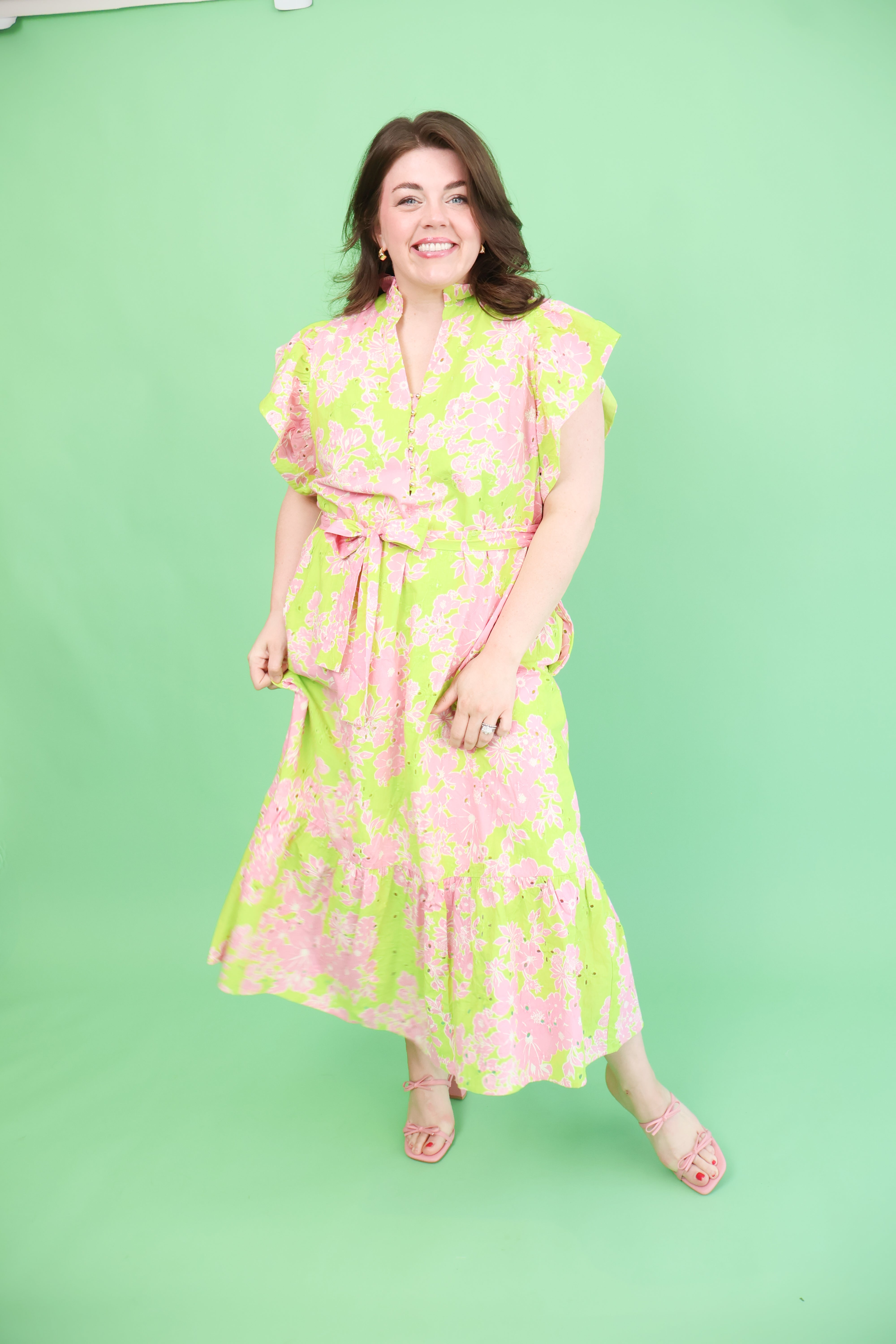 Plus Size Bloom & Bright Dress