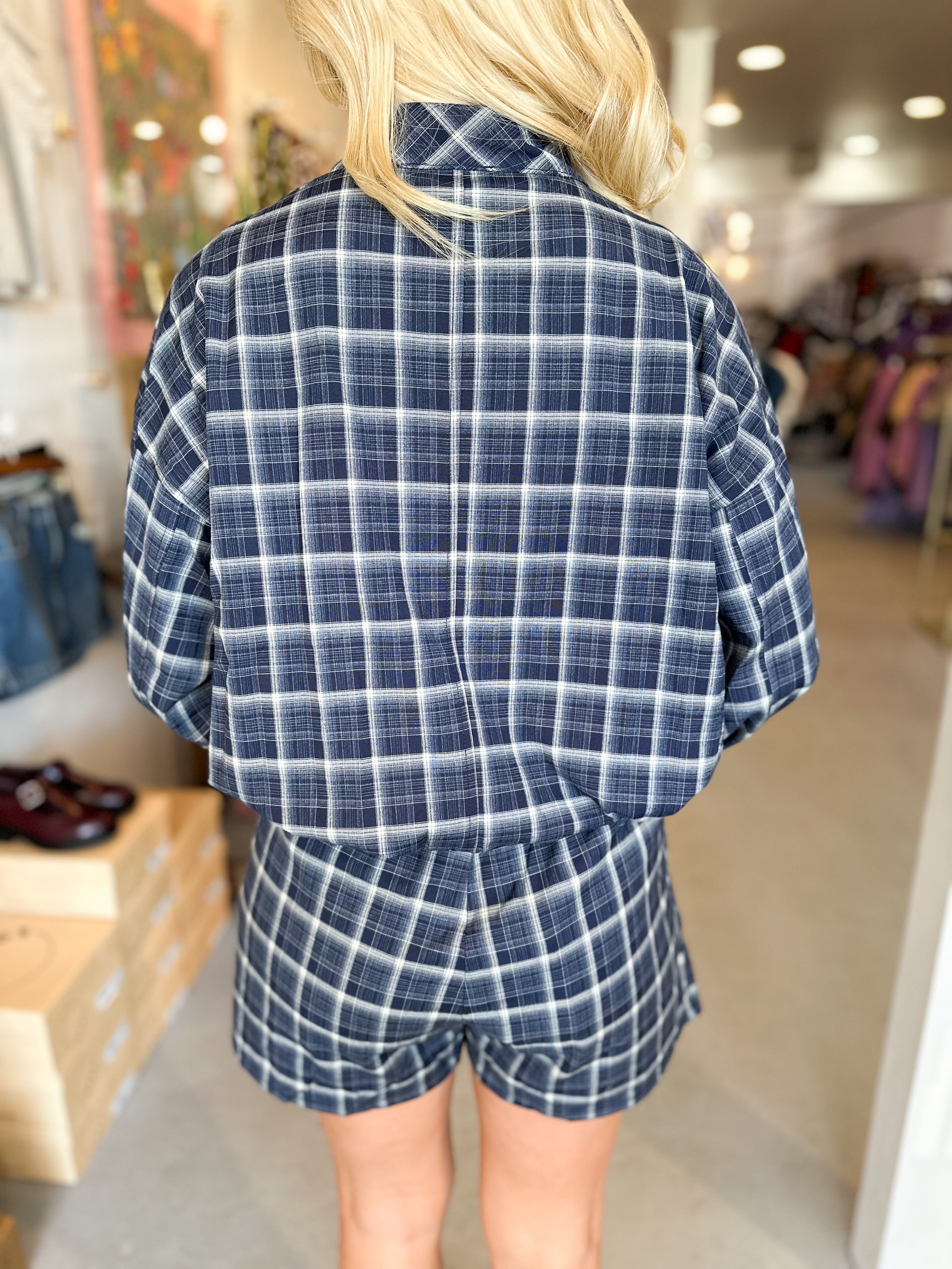 Uptown Plaid Set