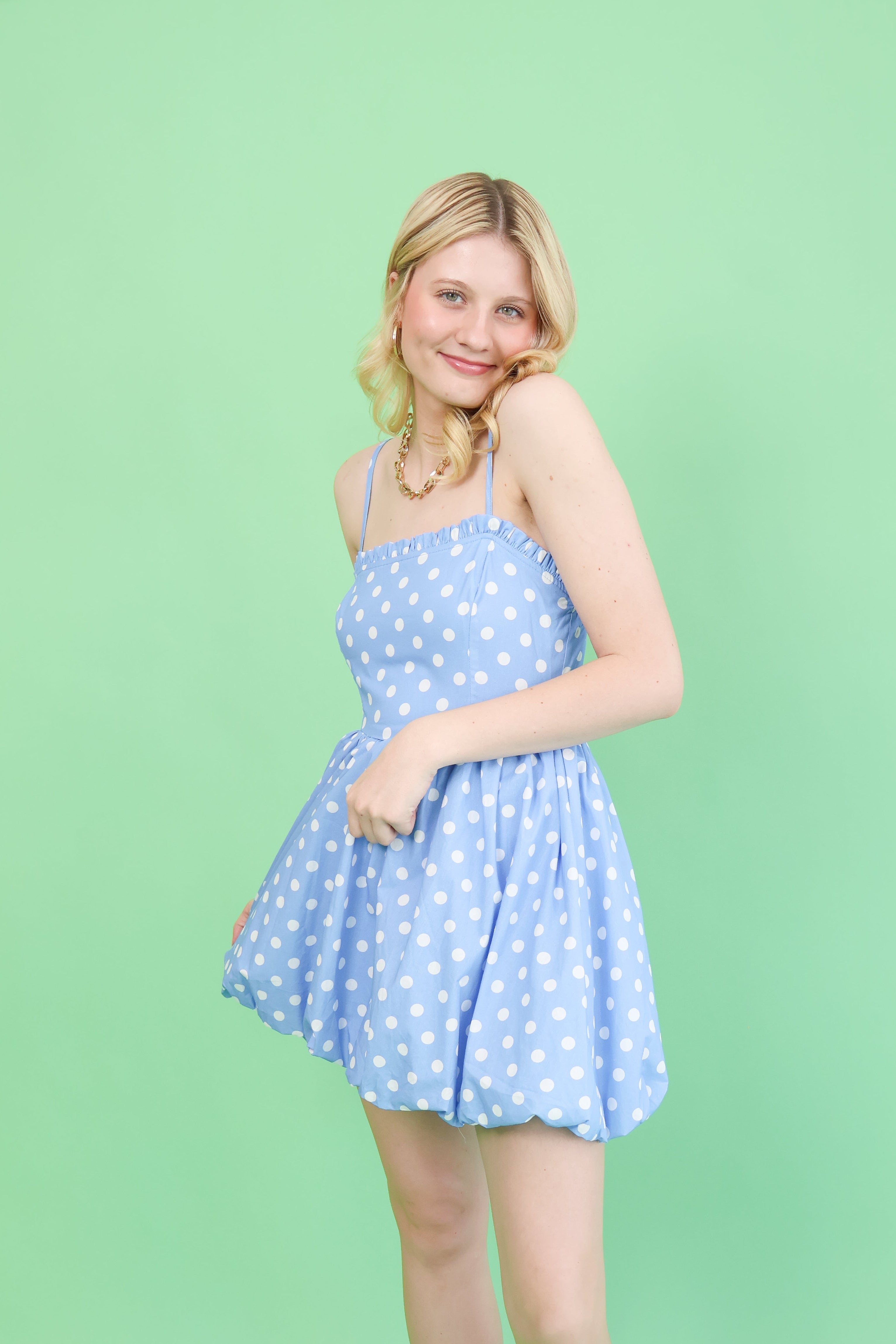 Polkadot Bubble Dress