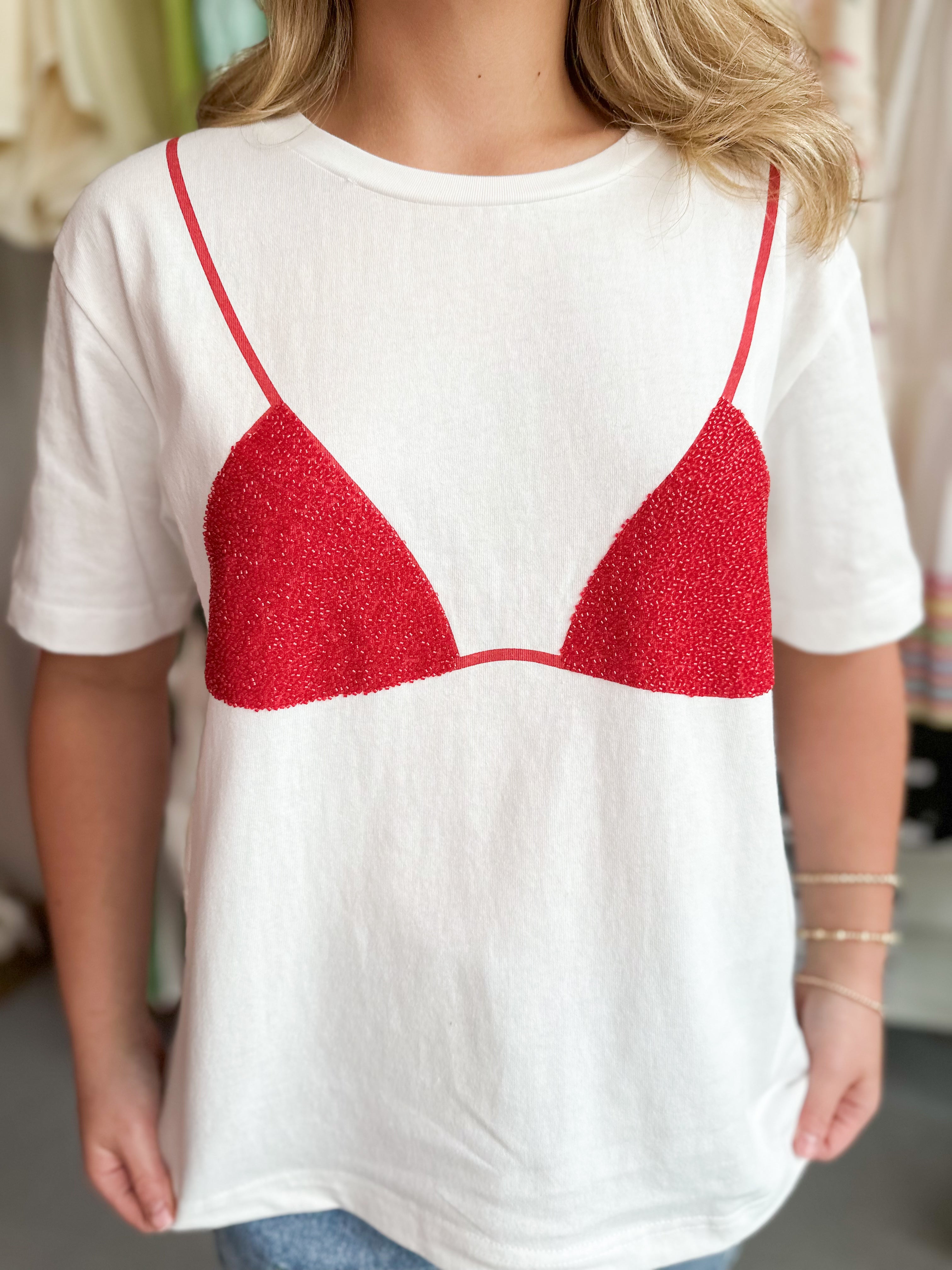 Sparkle Bikini Tee