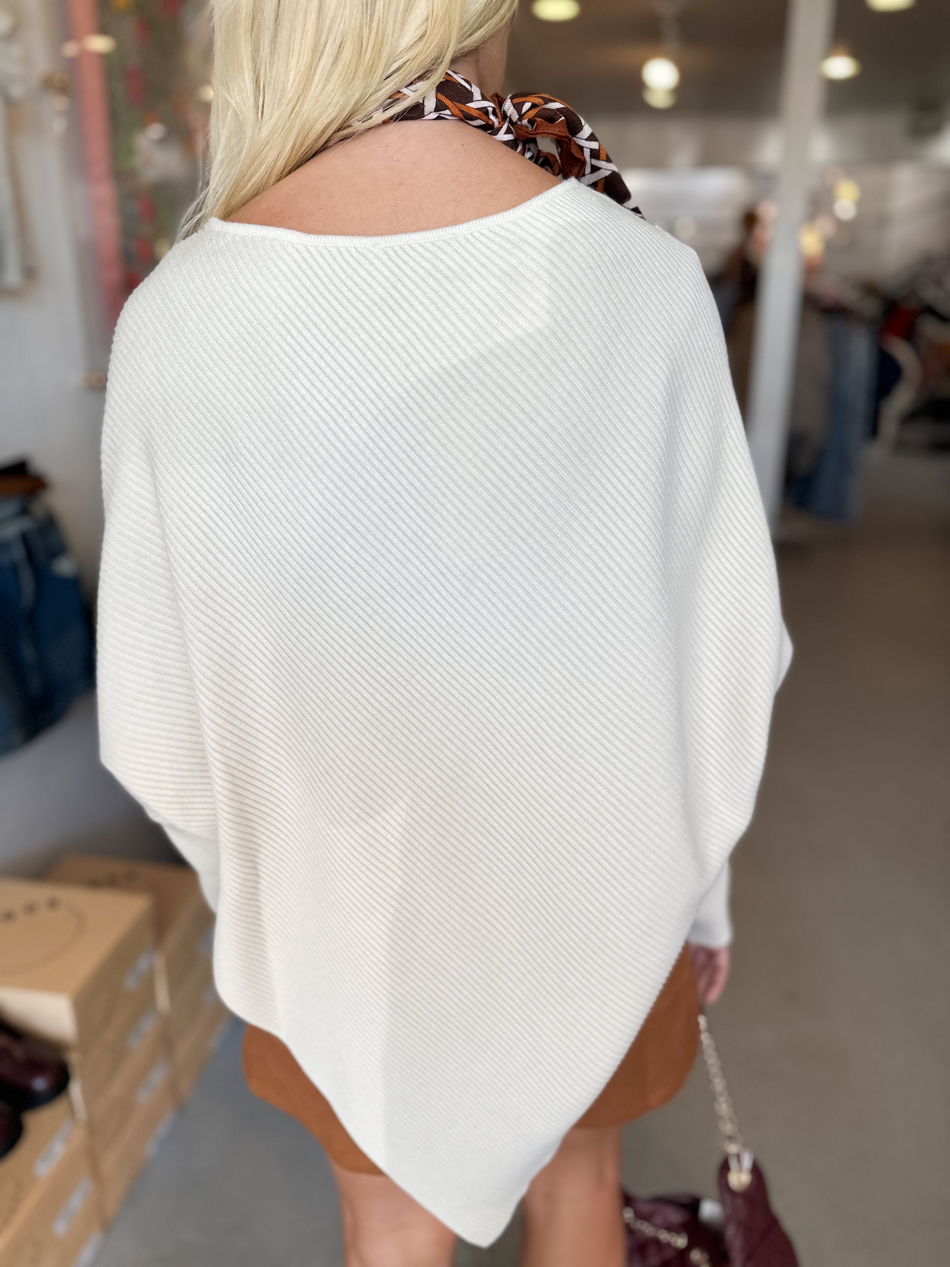 Asymmetrical Knit Sweater