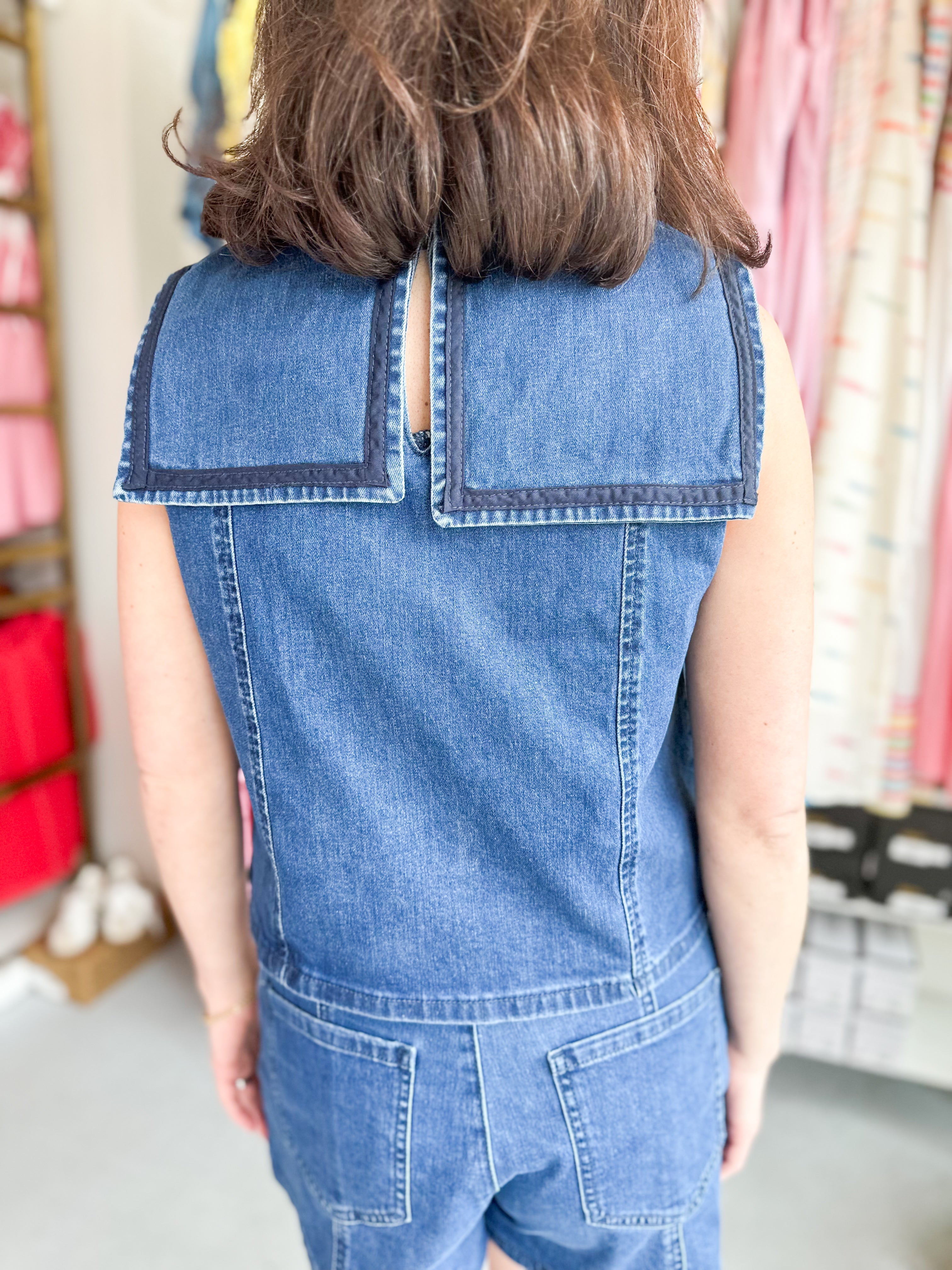 Denim Daydream Top