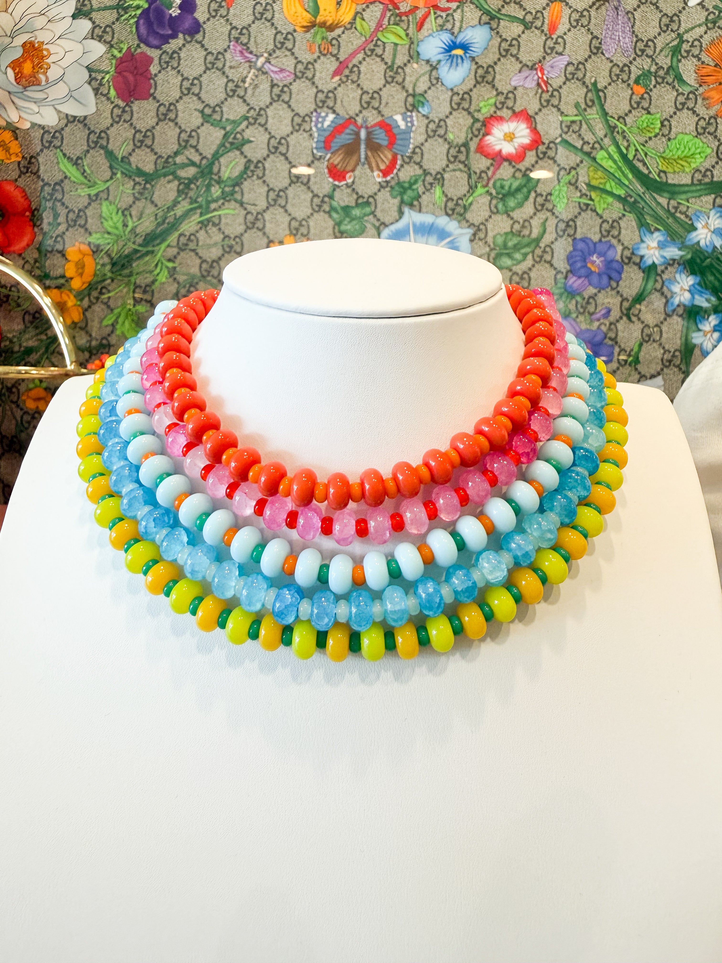 Treasure Jewels Candy Beads Necklace
