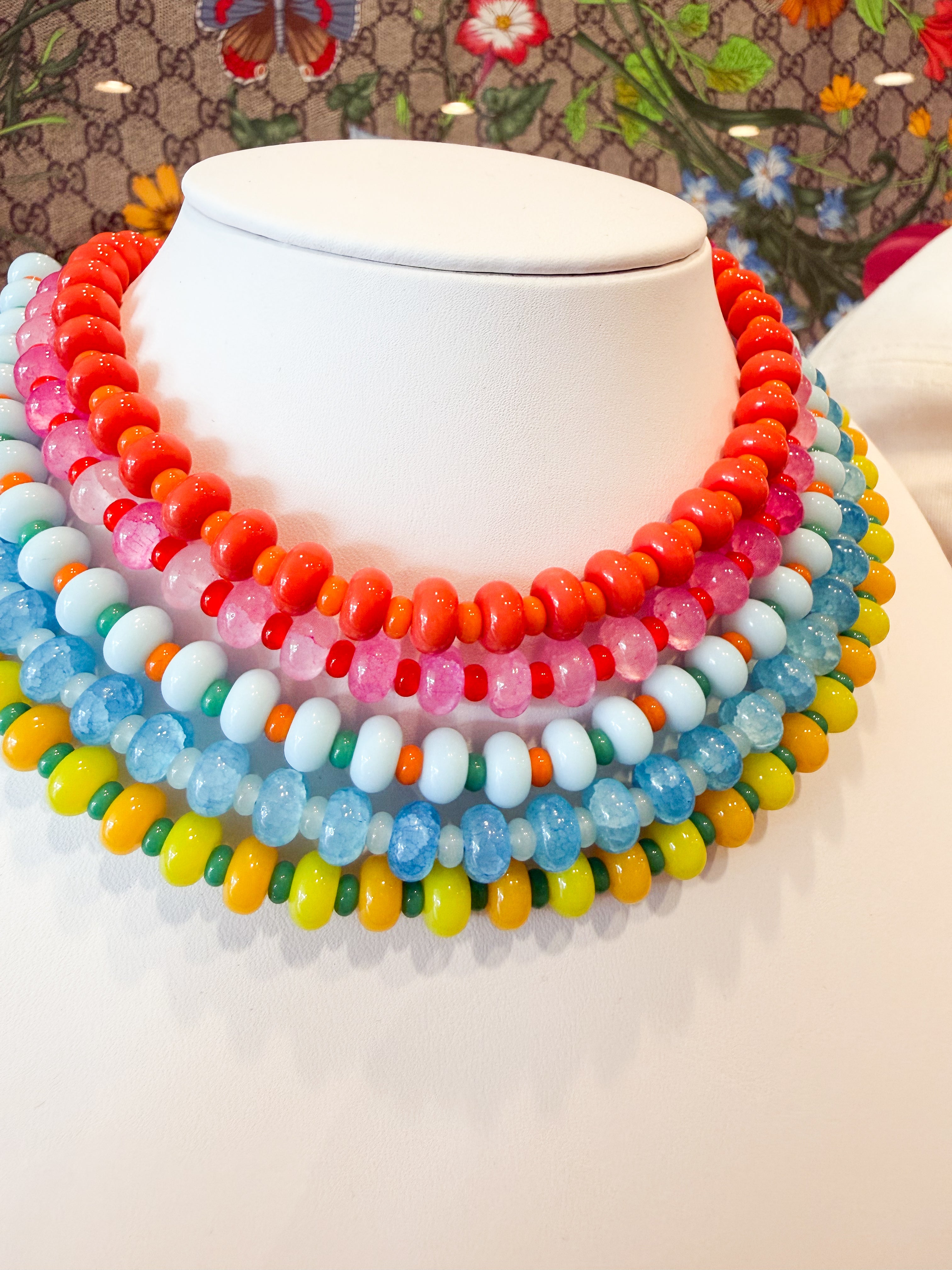 Treasure Jewels Candy Beads Necklace