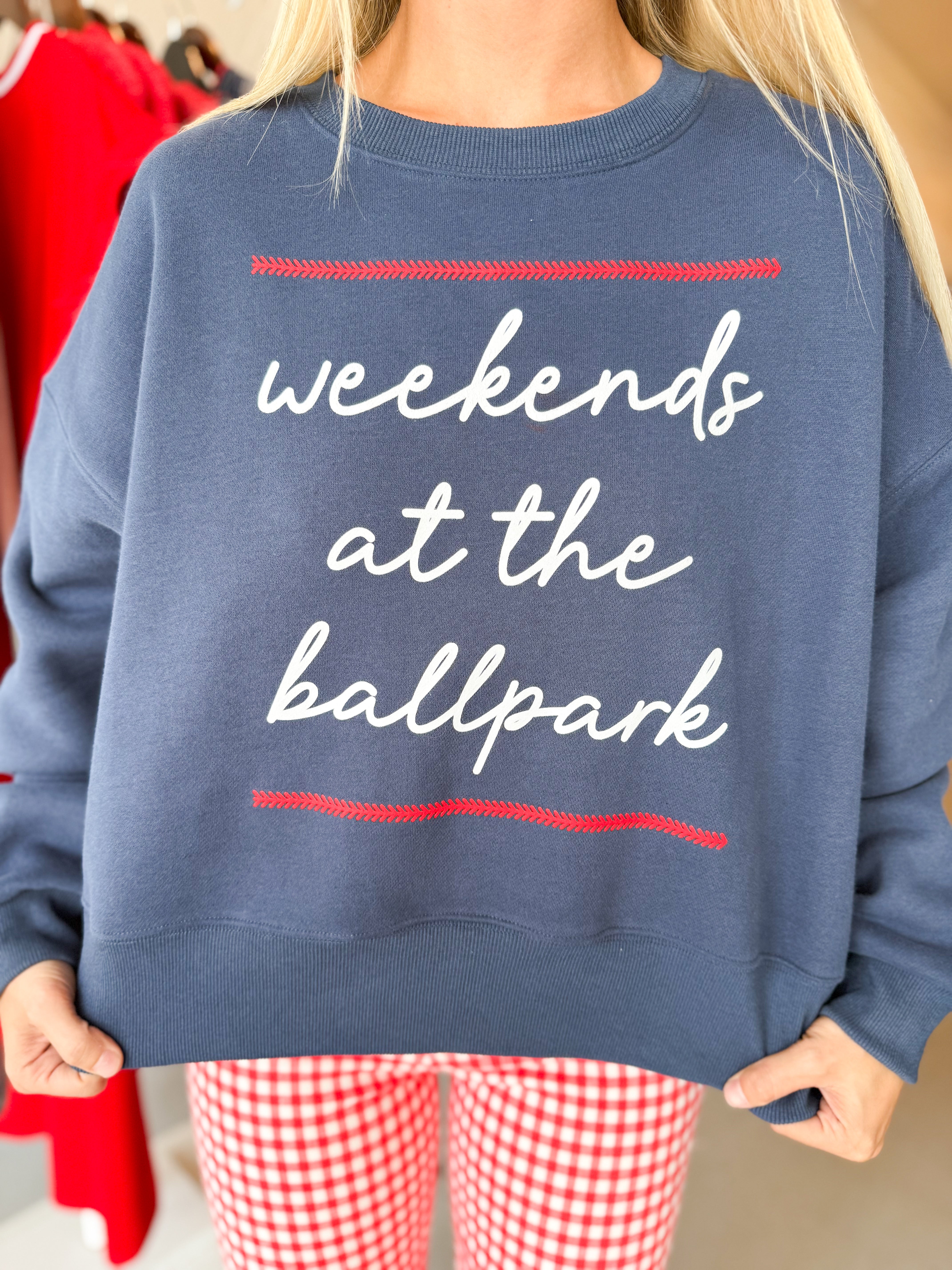 Weekends at the Ballpark Sweatshirt