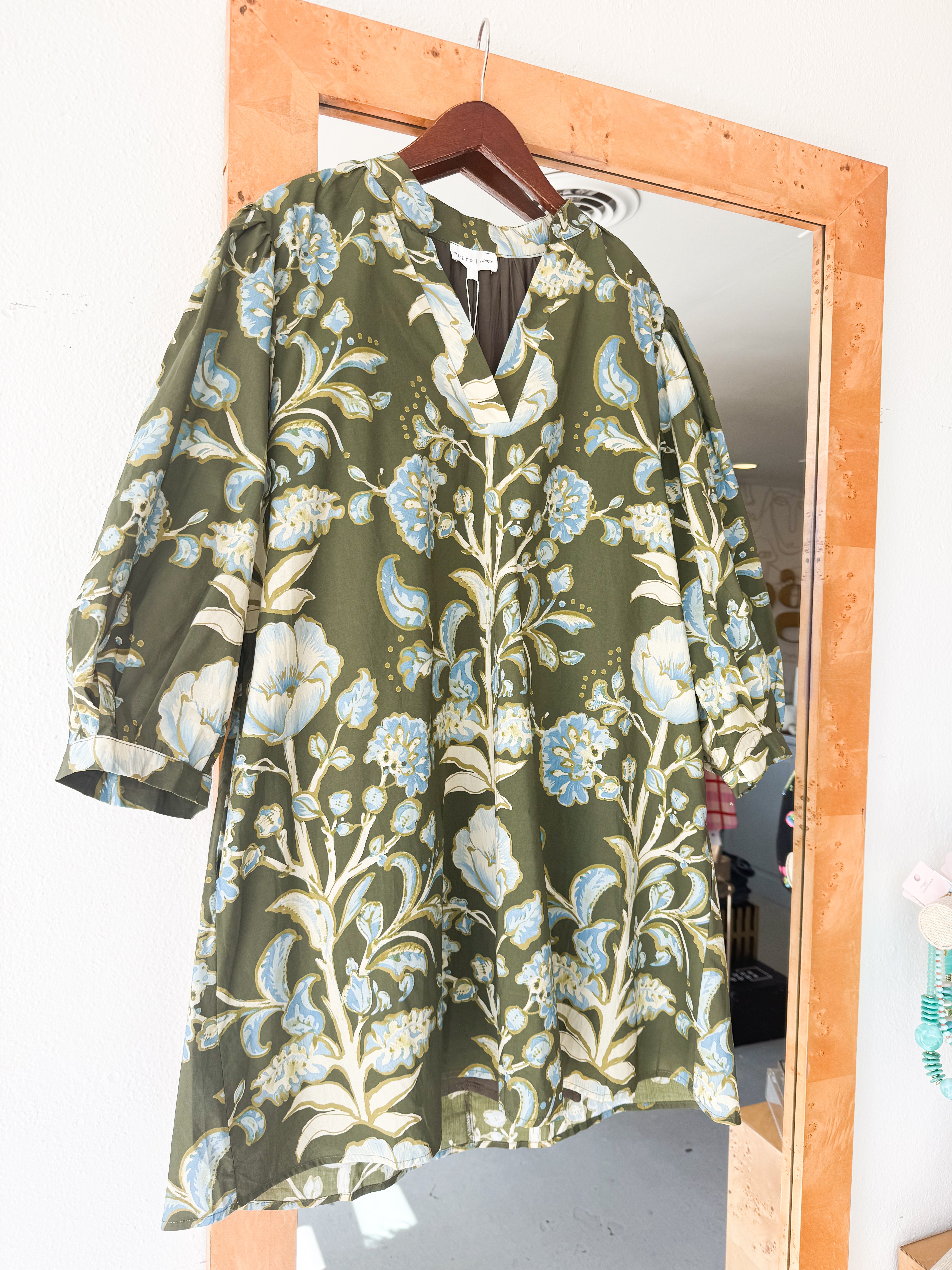 Plus Size Botanical Muse Dress