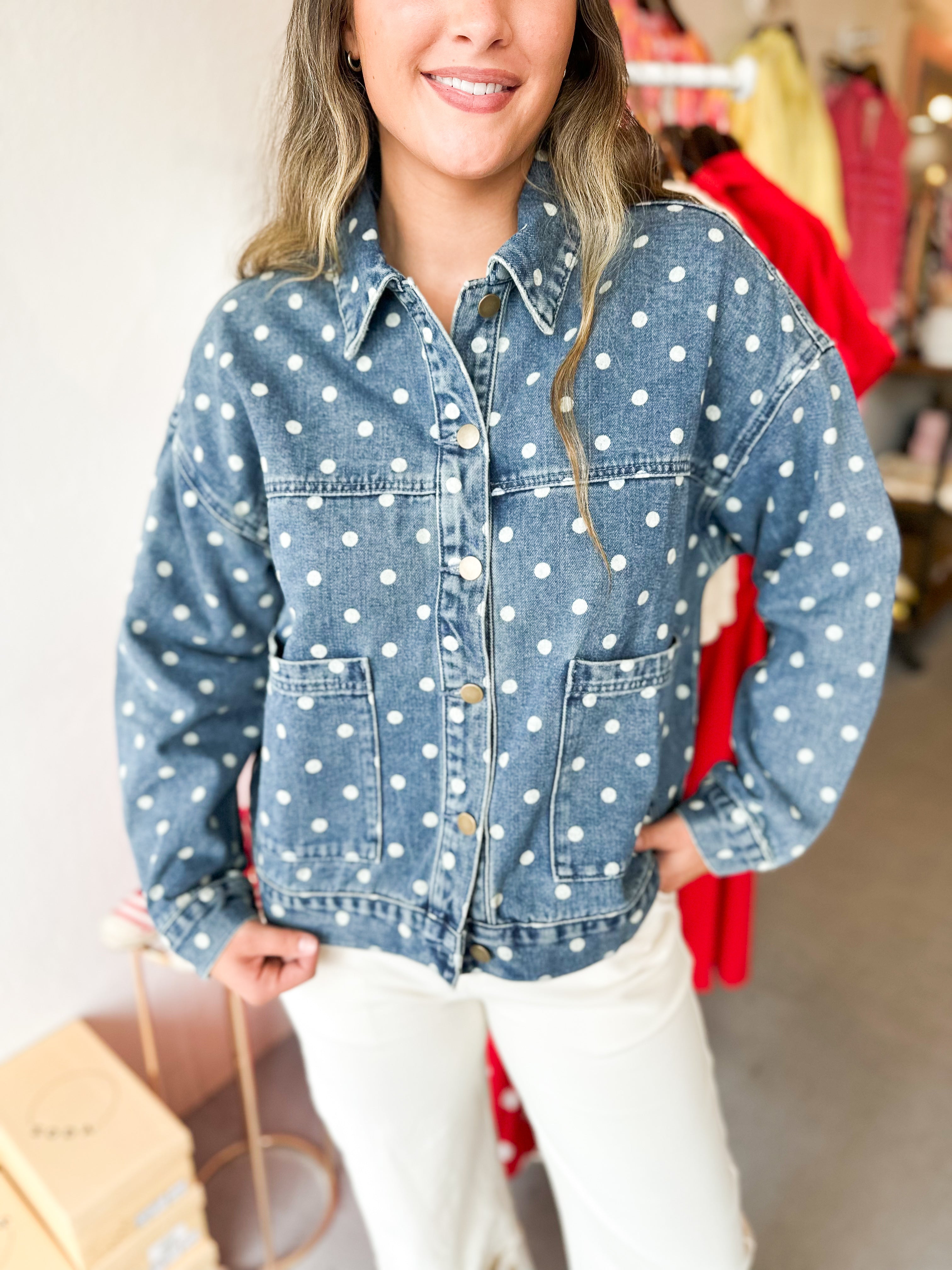 Dot Darling Denim