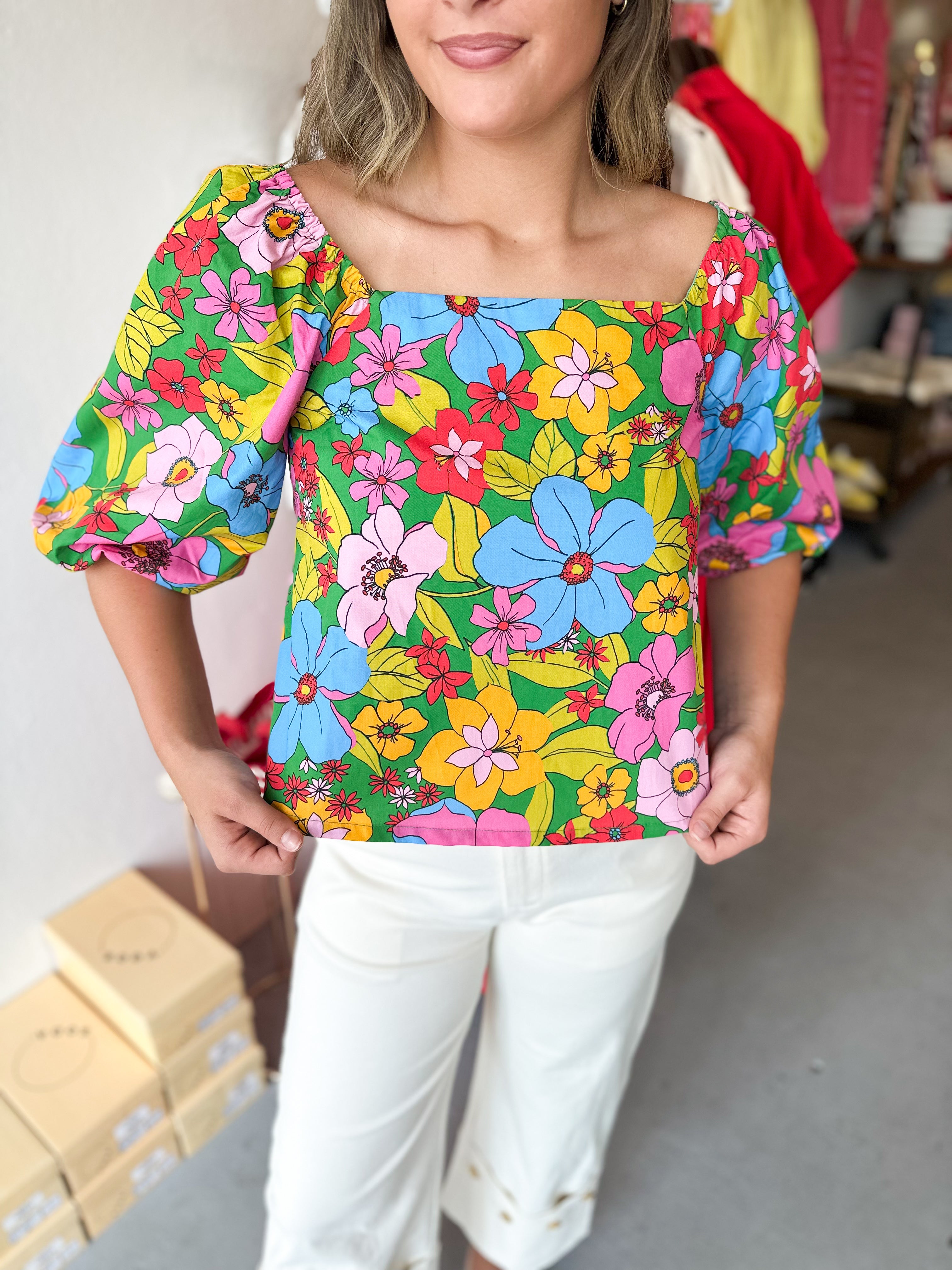 Groovy Garden Blouse