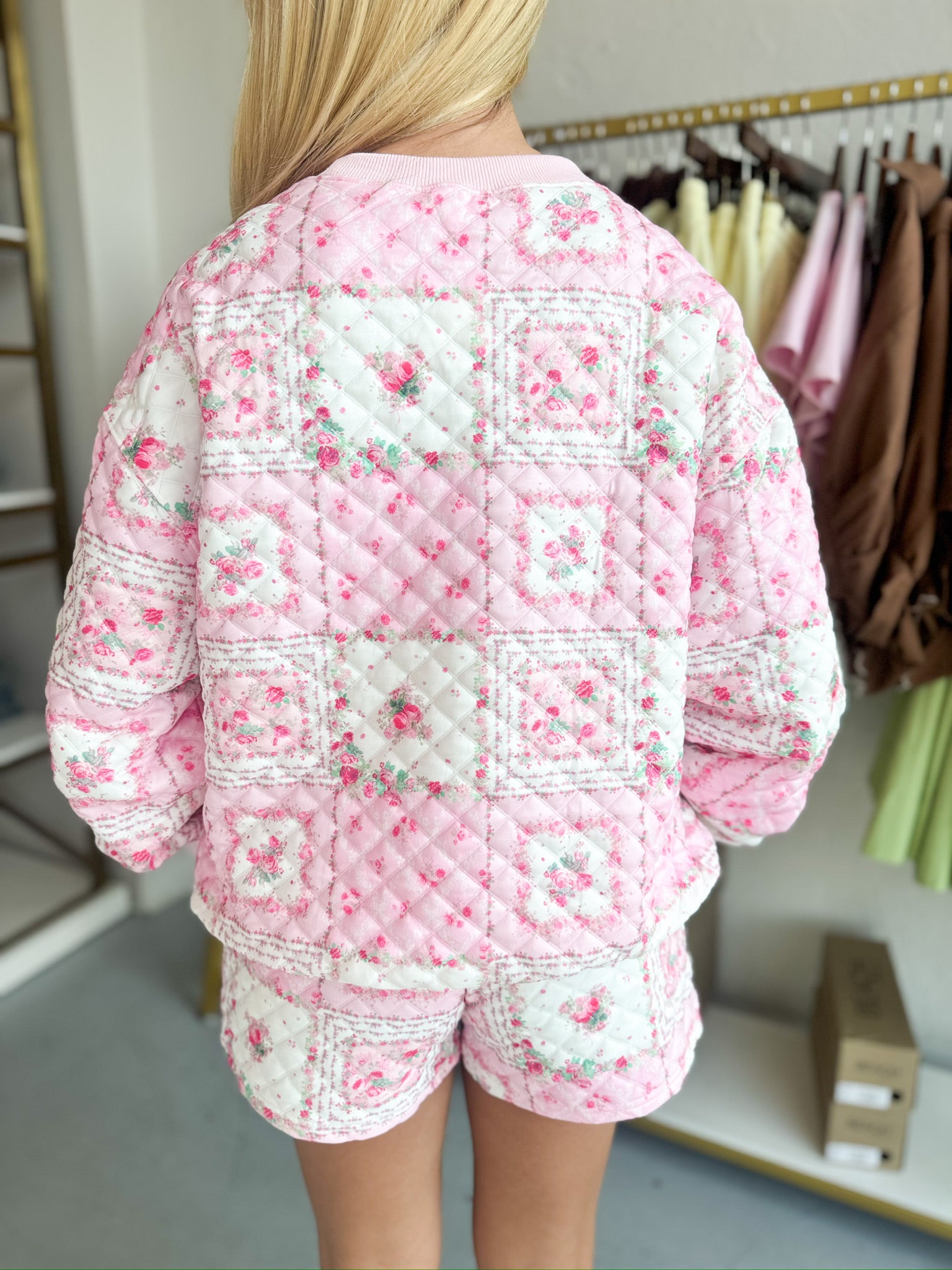 Sweetheart Quilted Set