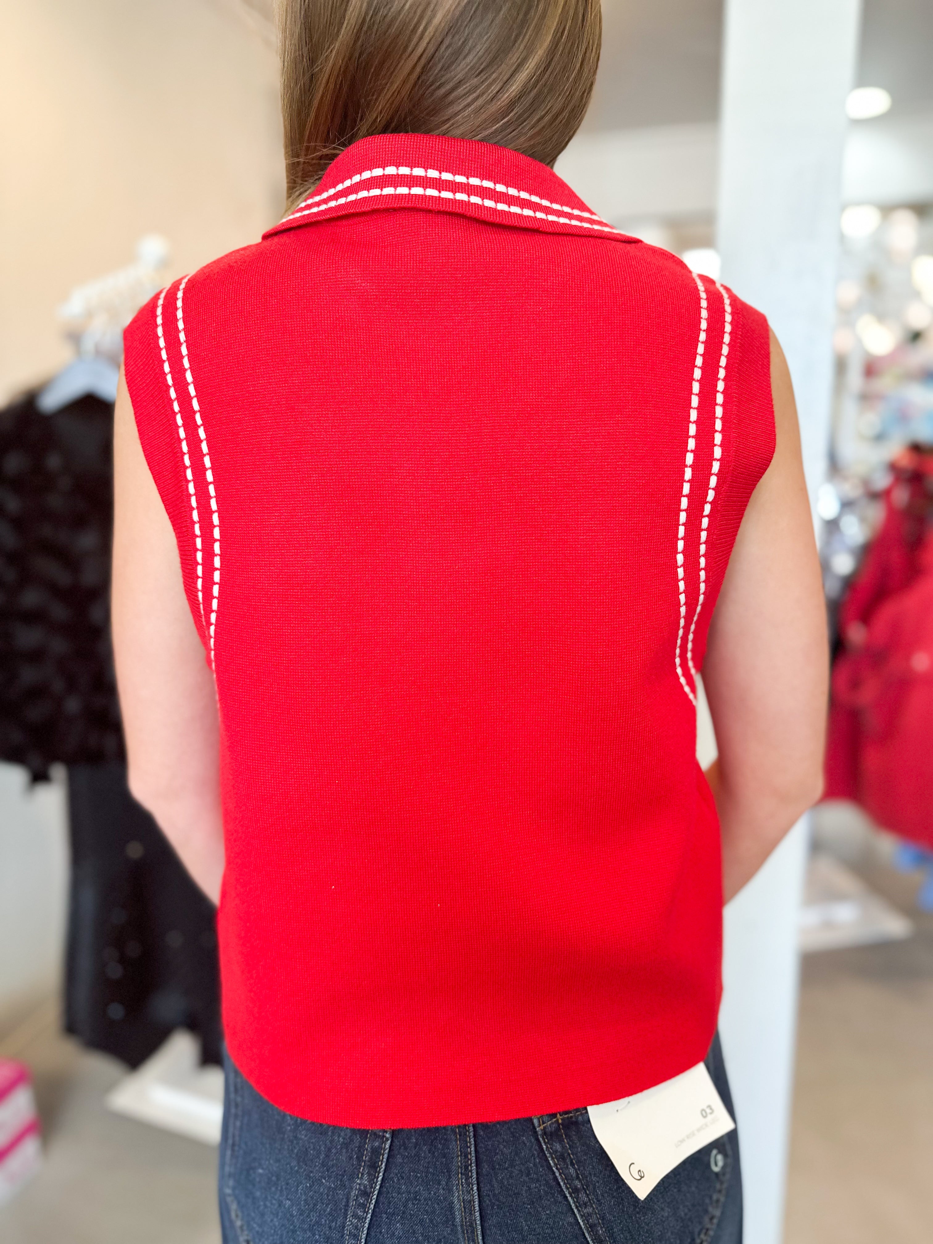 First Class Stitch Top