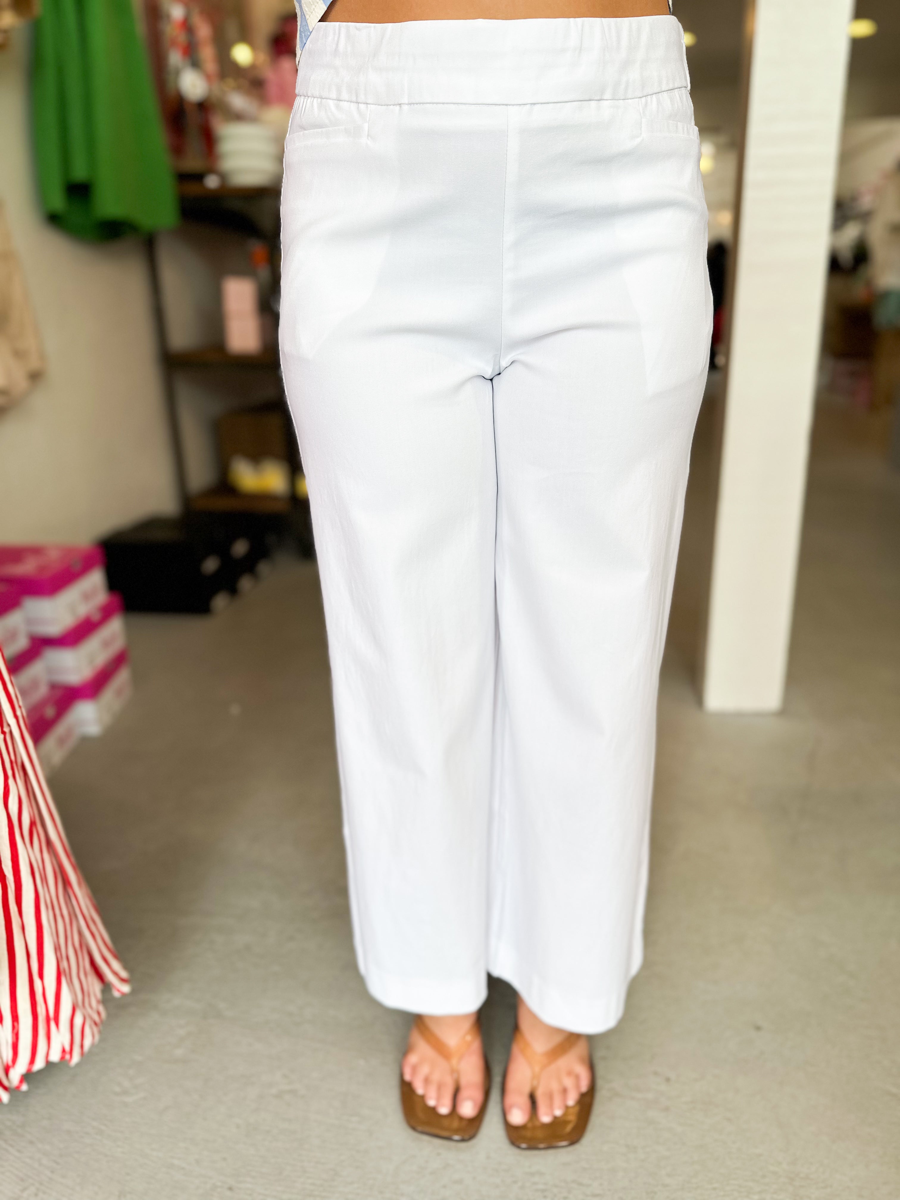 Wide Leg Crop Pants