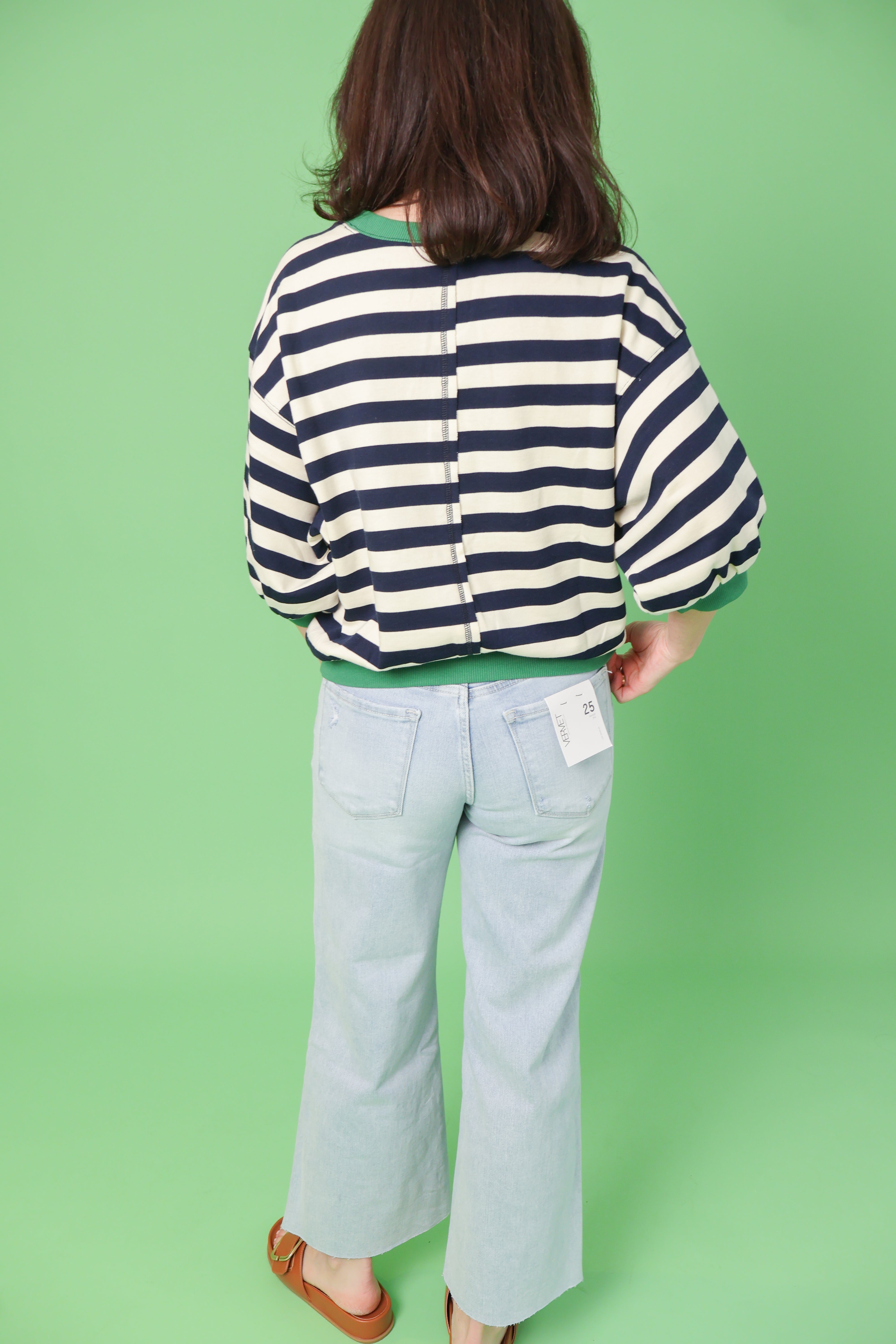 Bubble Sleeve Sweatshirt