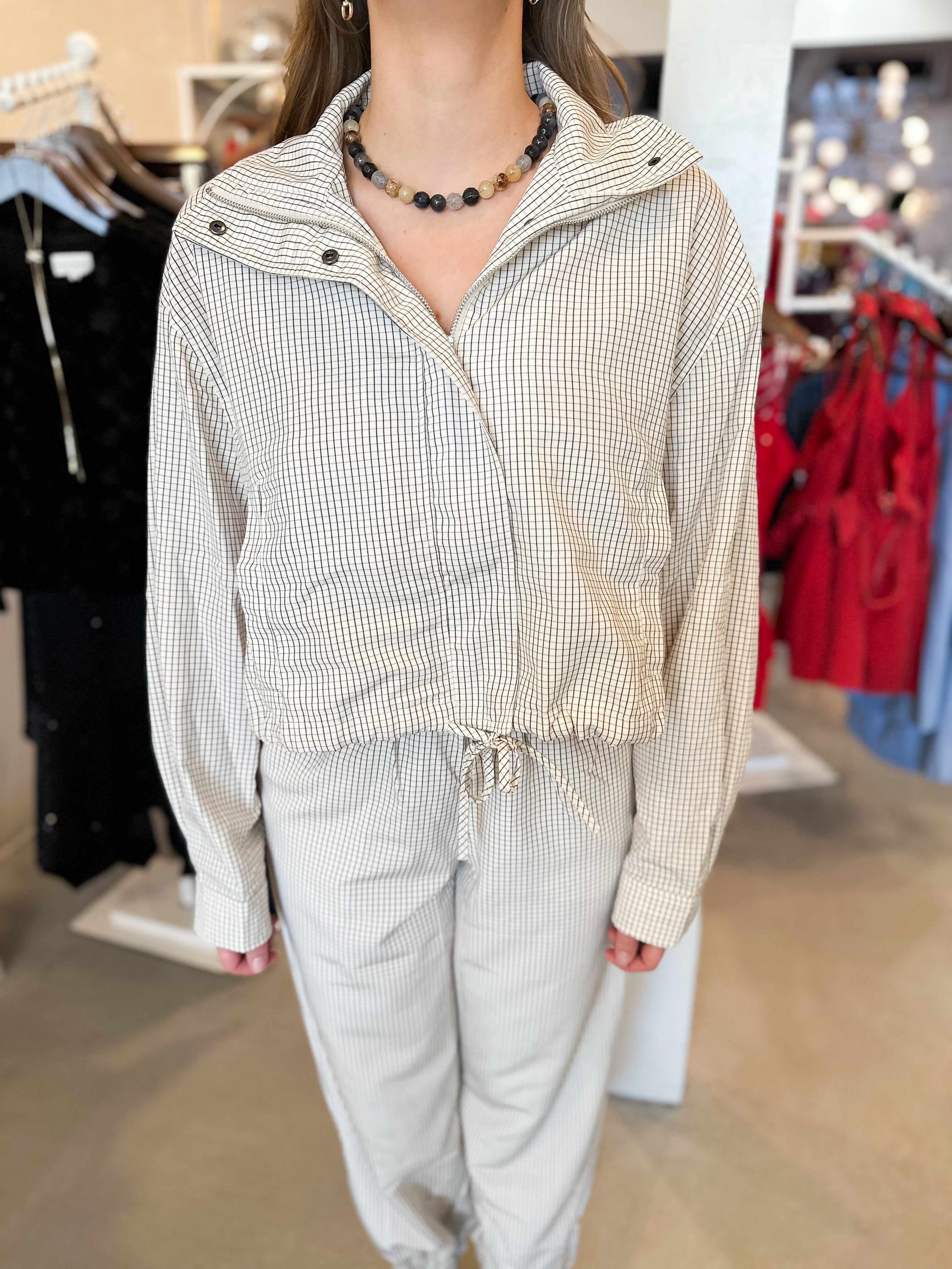 Ellis Grid Jacket