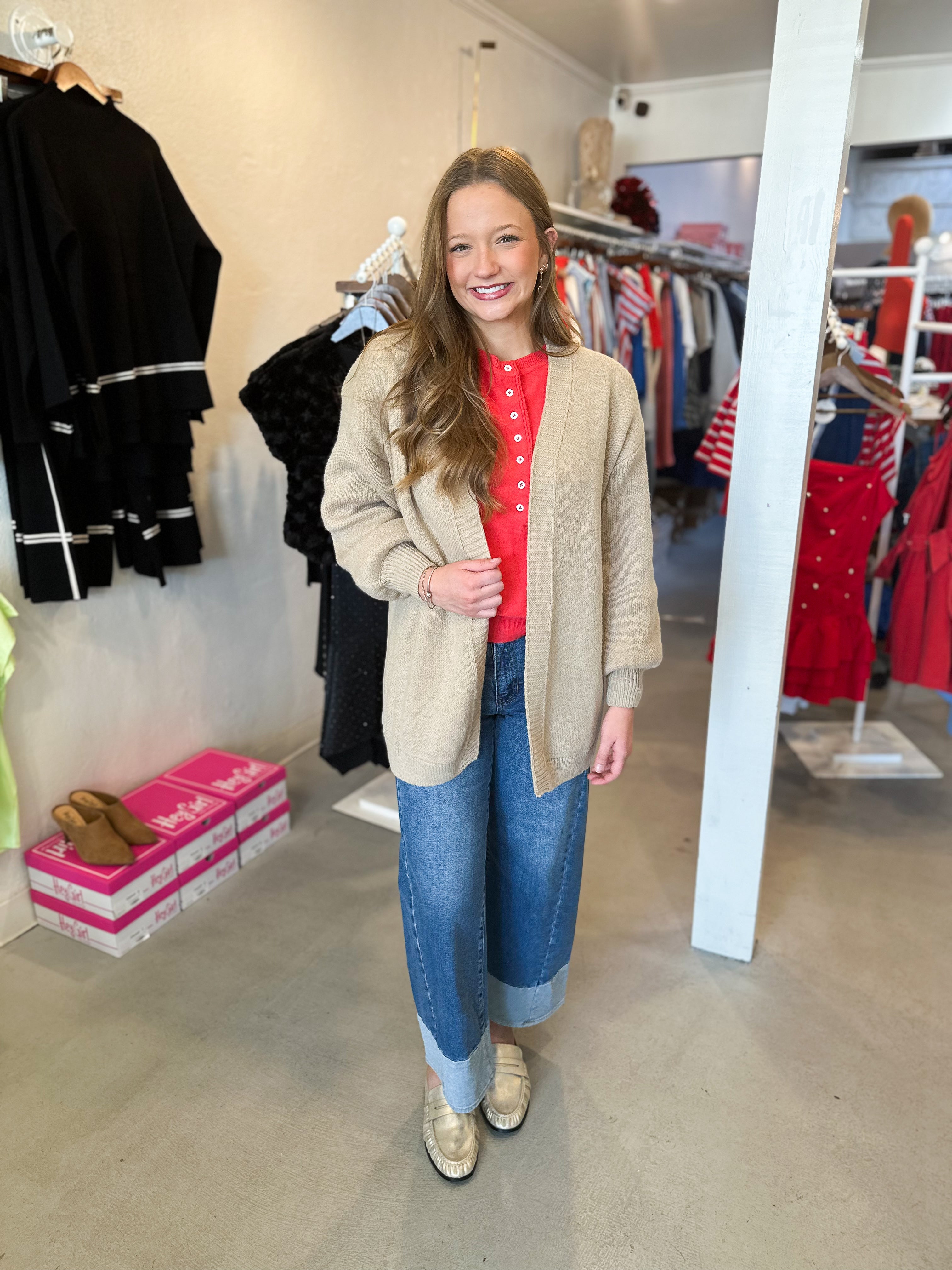 Bundle Up Mallard Cardigan
