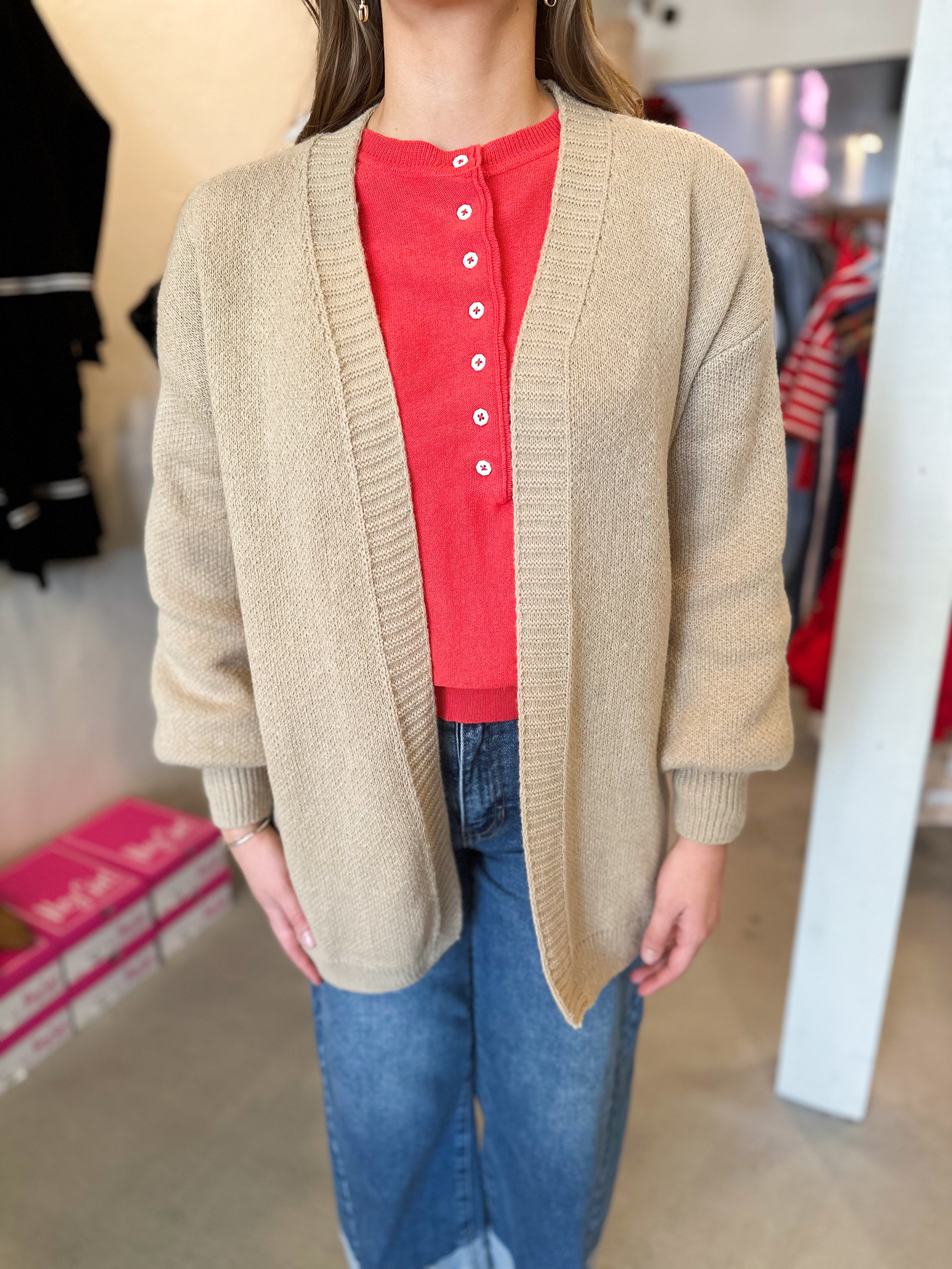 Bundle Up Mallard Cardigan