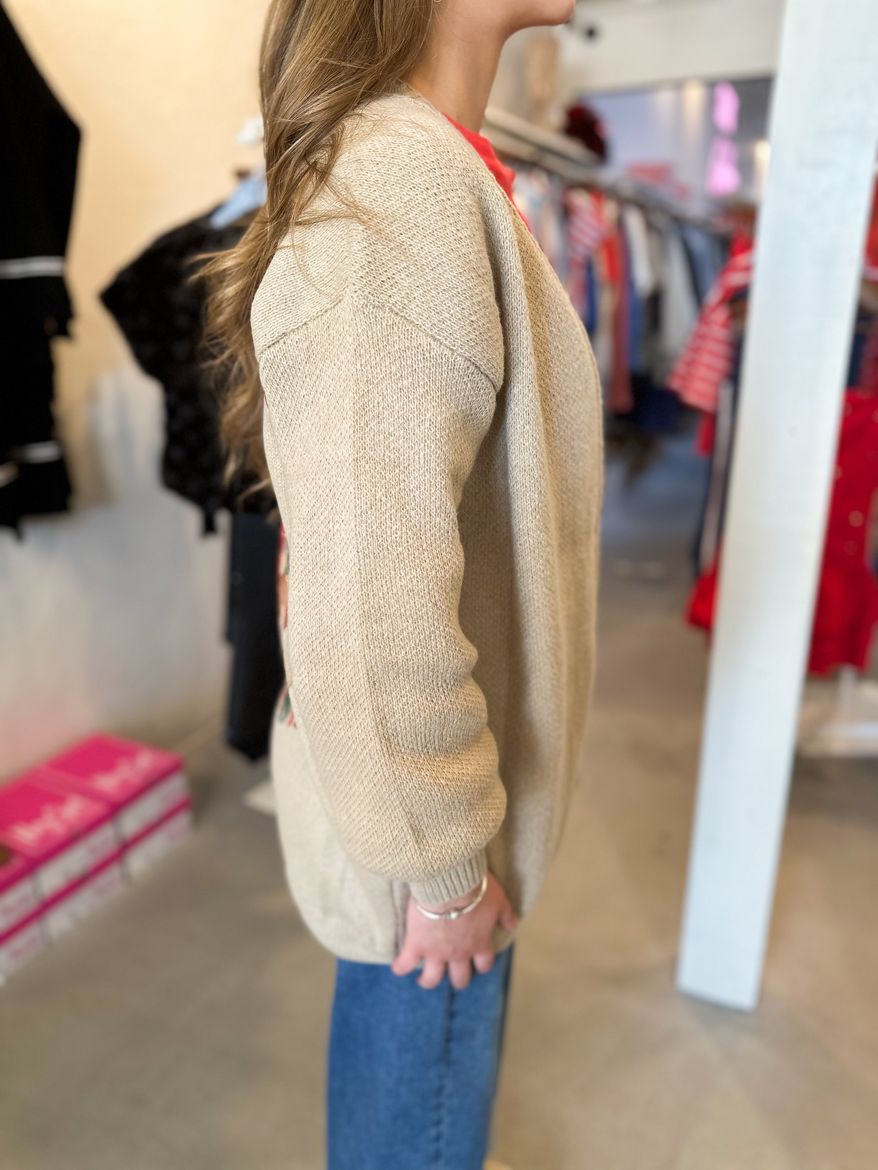 Bundle Up Mallard Cardigan