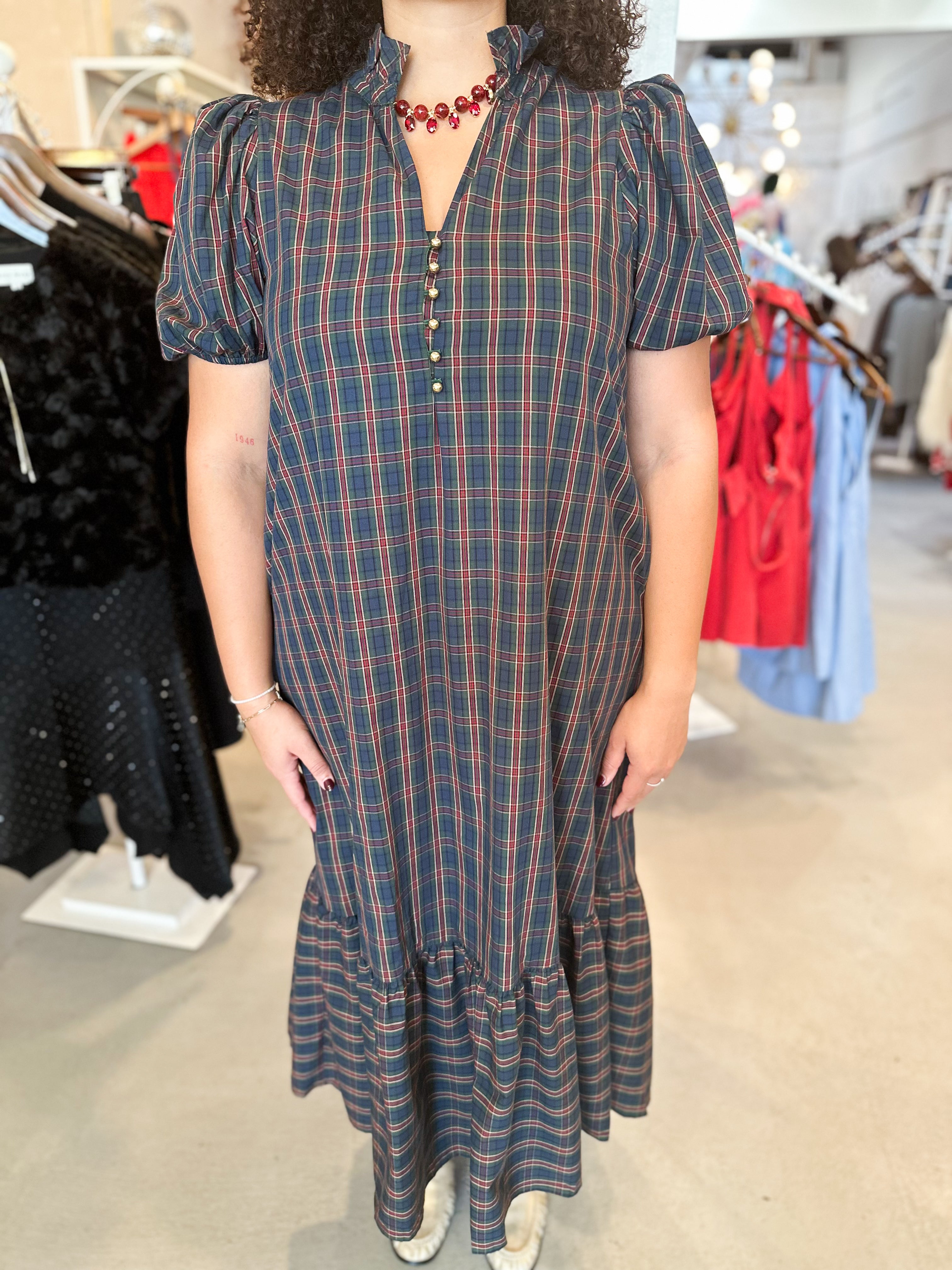 Plus Size Holly & Ivy Dress