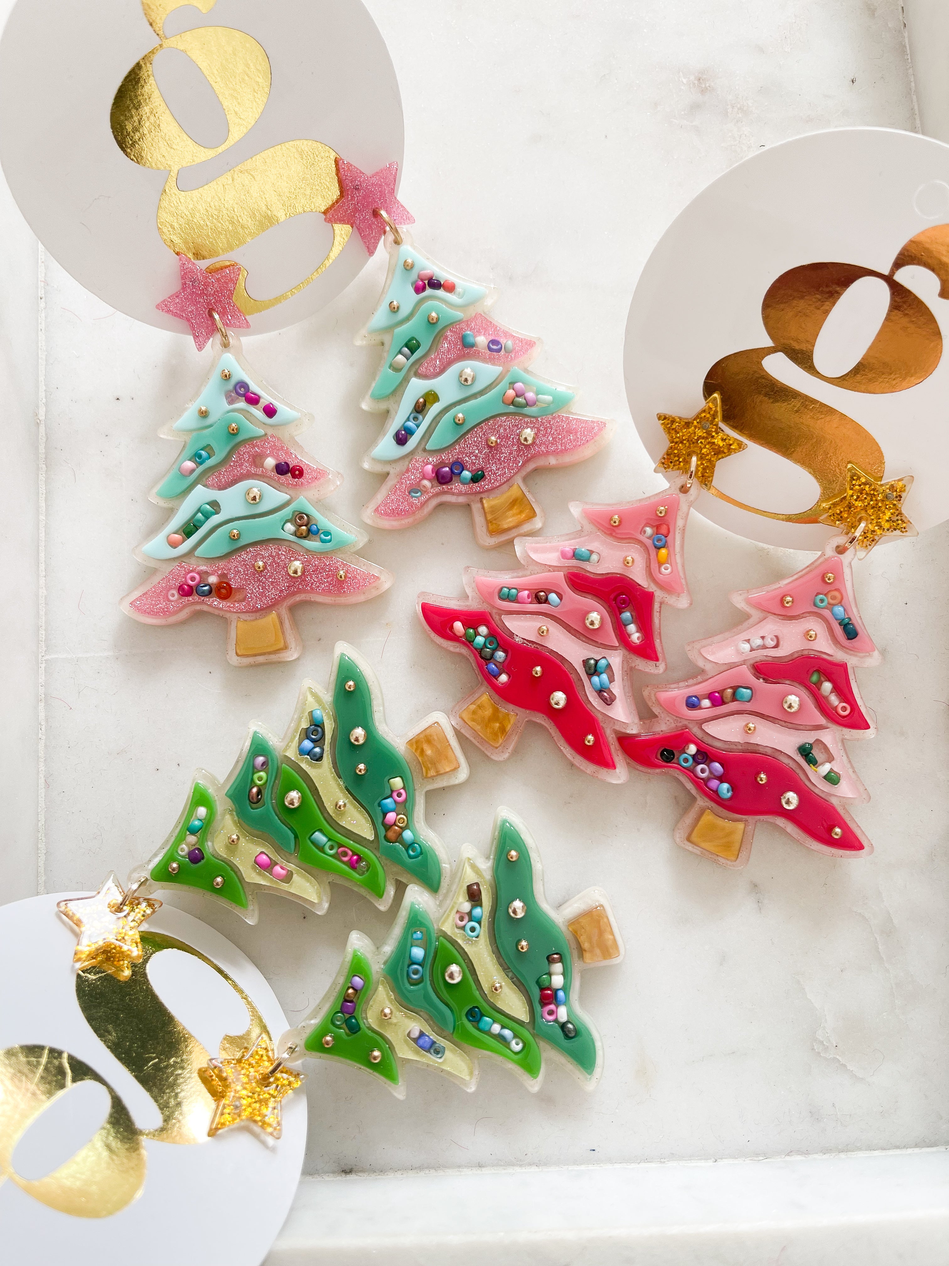 Christmas Tree Earrings