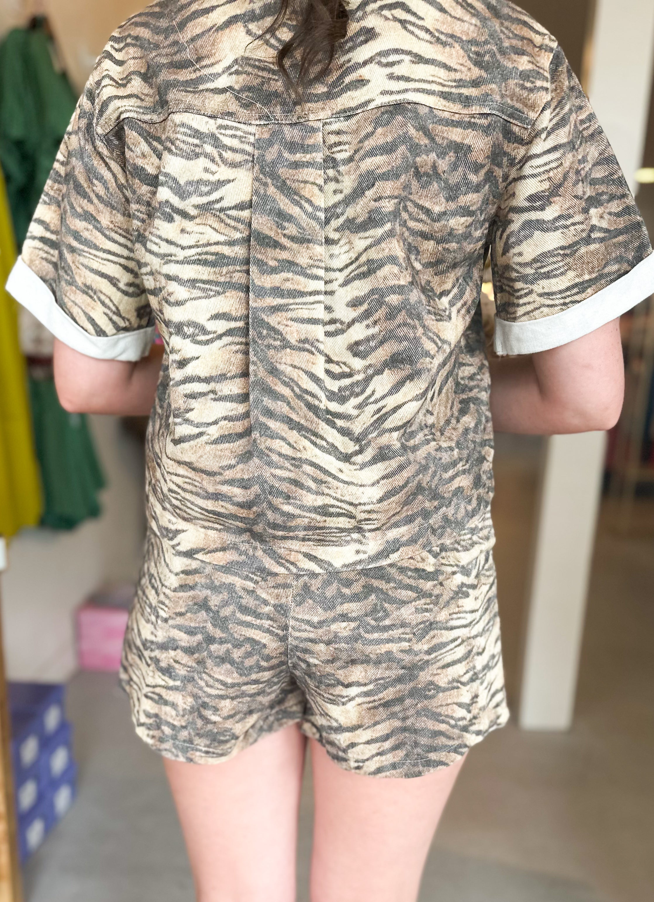 Tiger Shirt Jacket