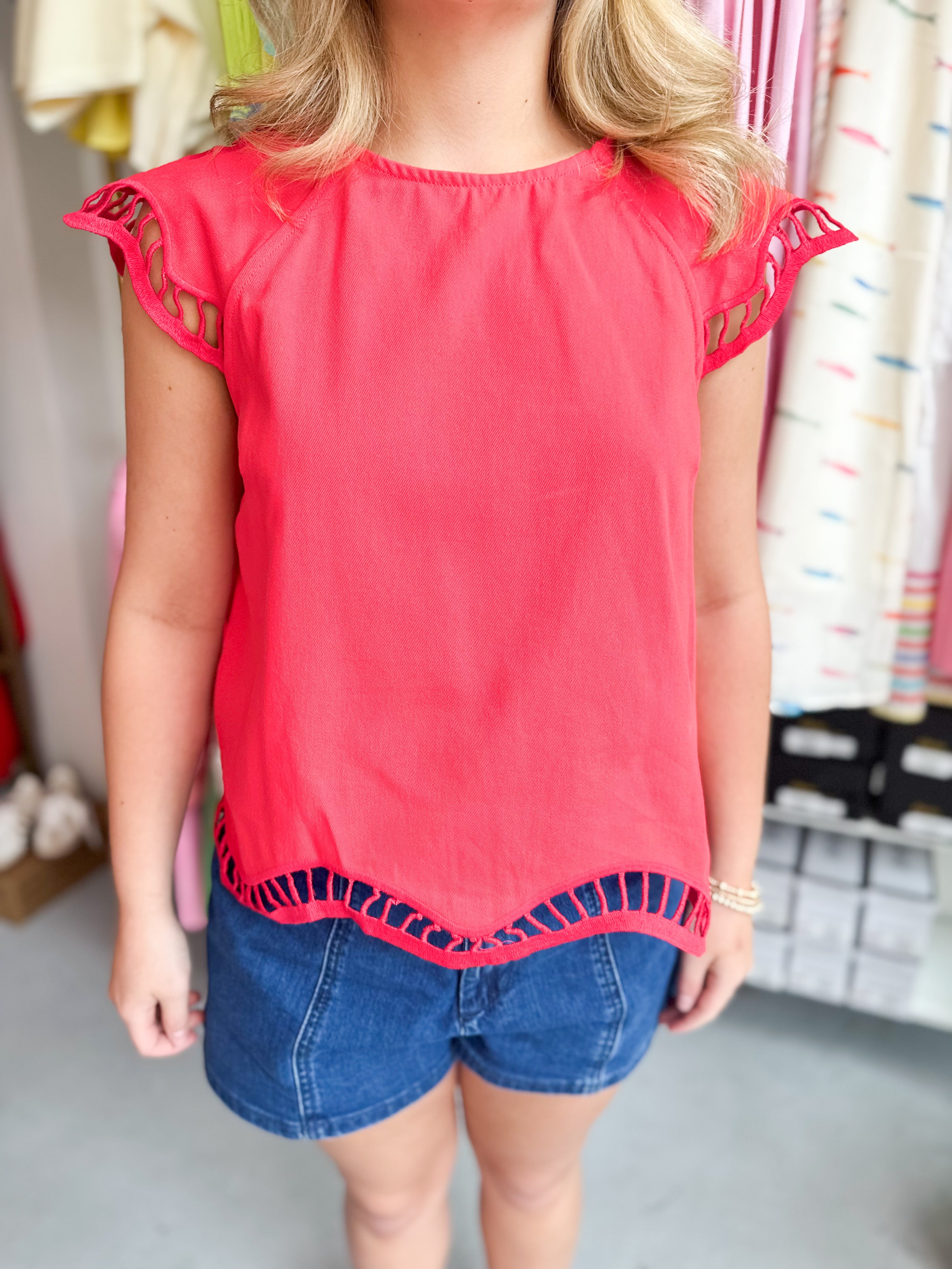 The Capri Cutout Top