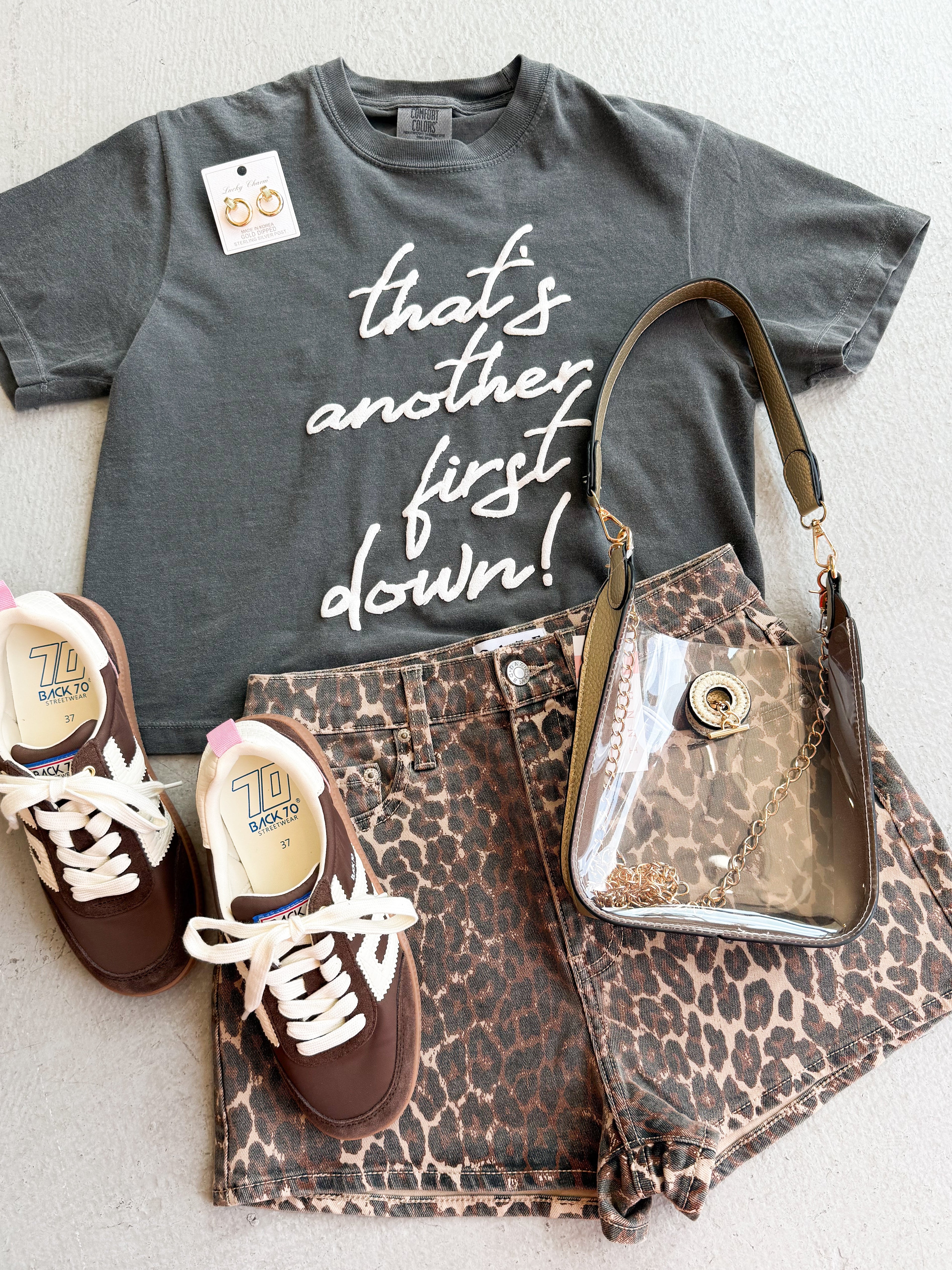 Poppy & Pine Another First Down Tee