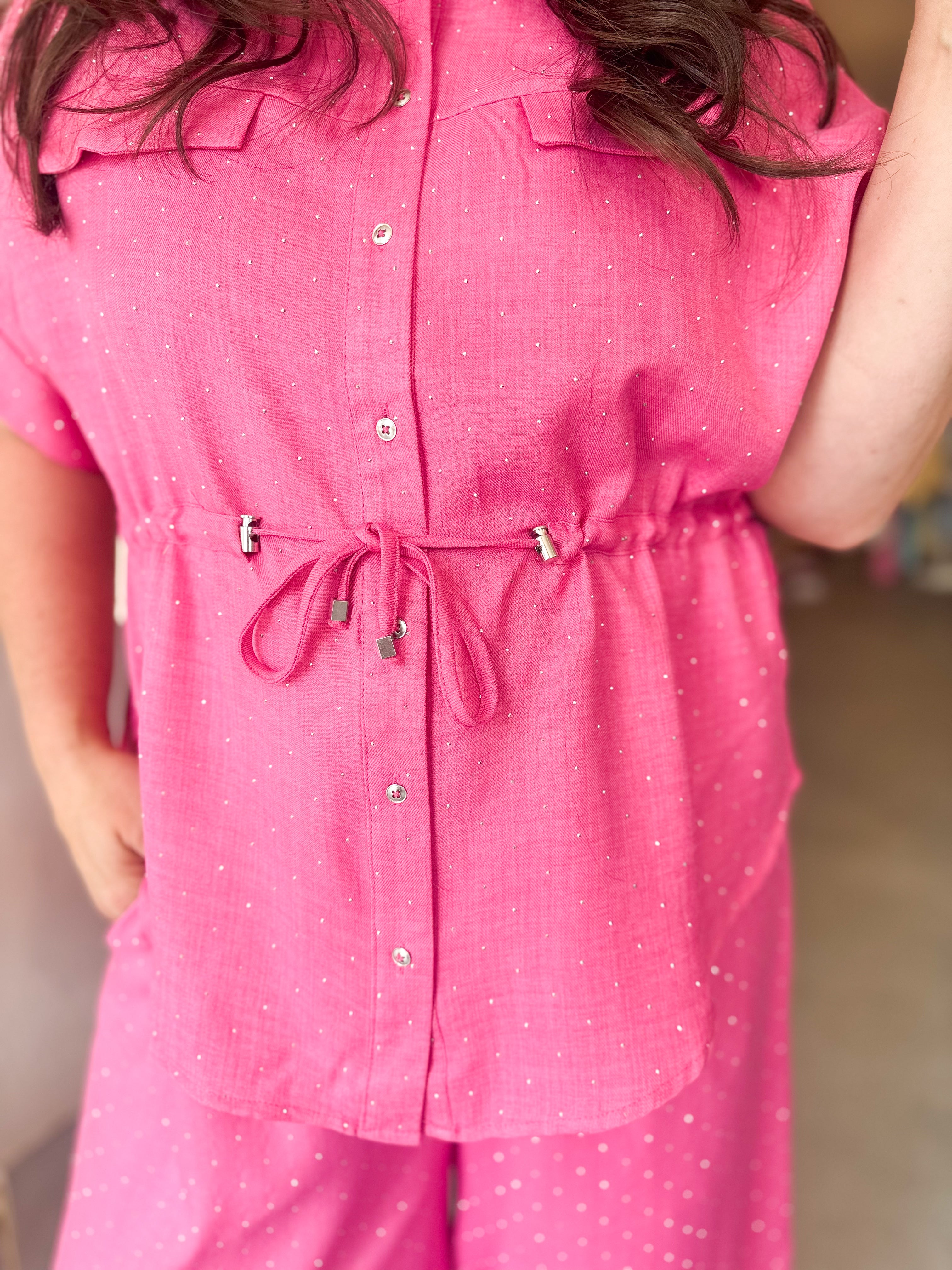 Plus Size Sprinkle of Shine Top