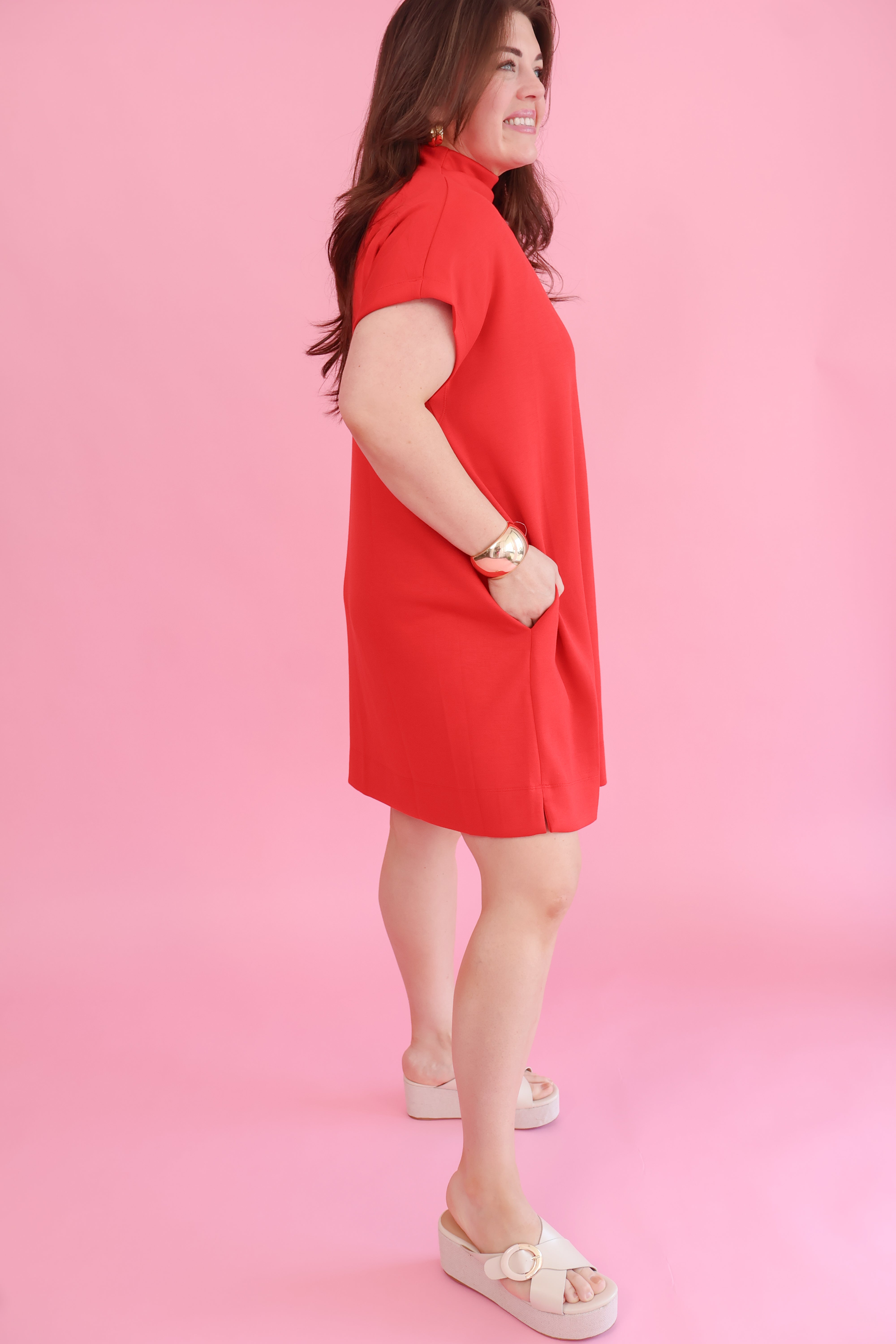 Plus Size Sleek & Simple Dress