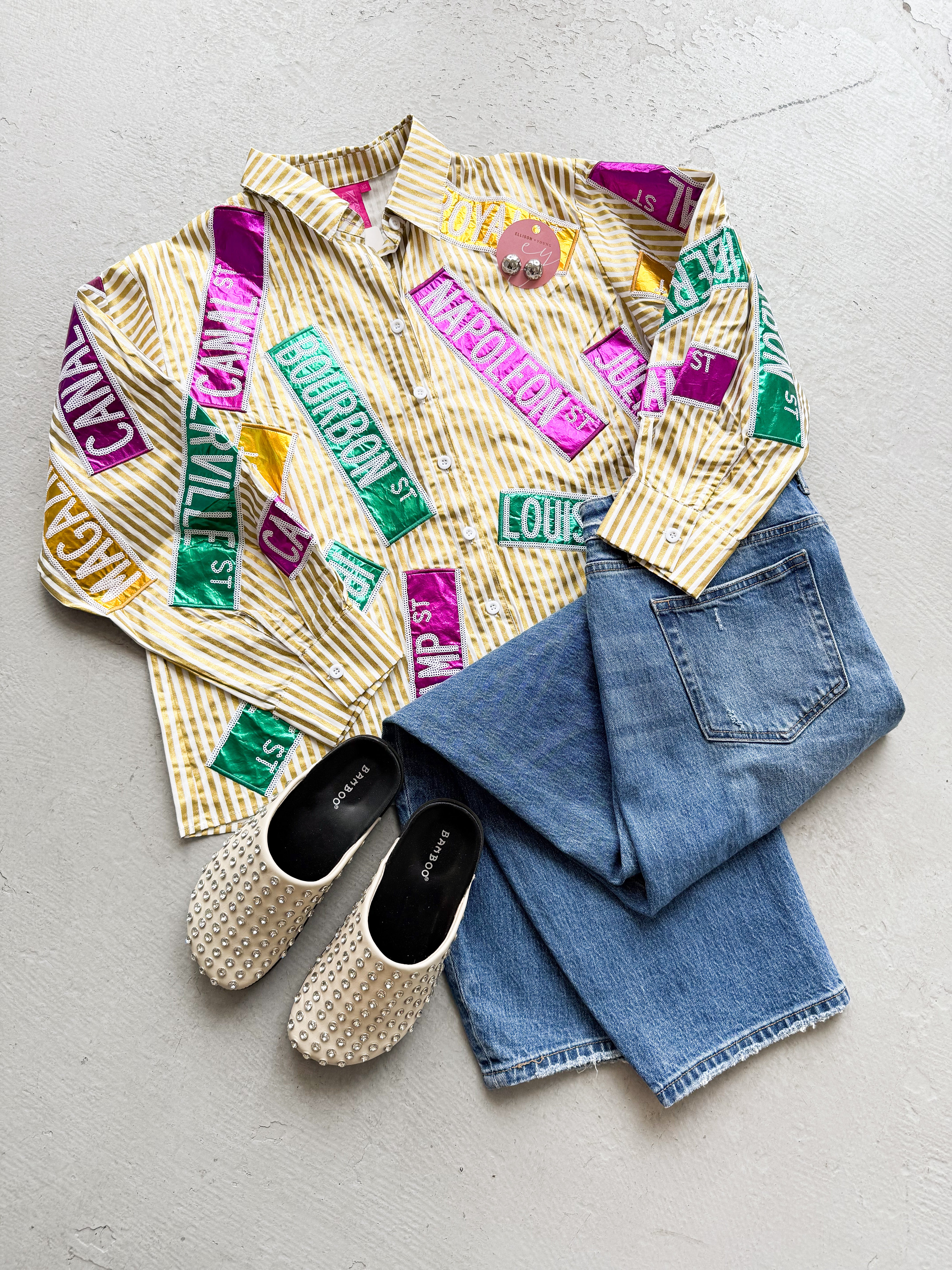 Queen of Sparkles NOLA Street Signs