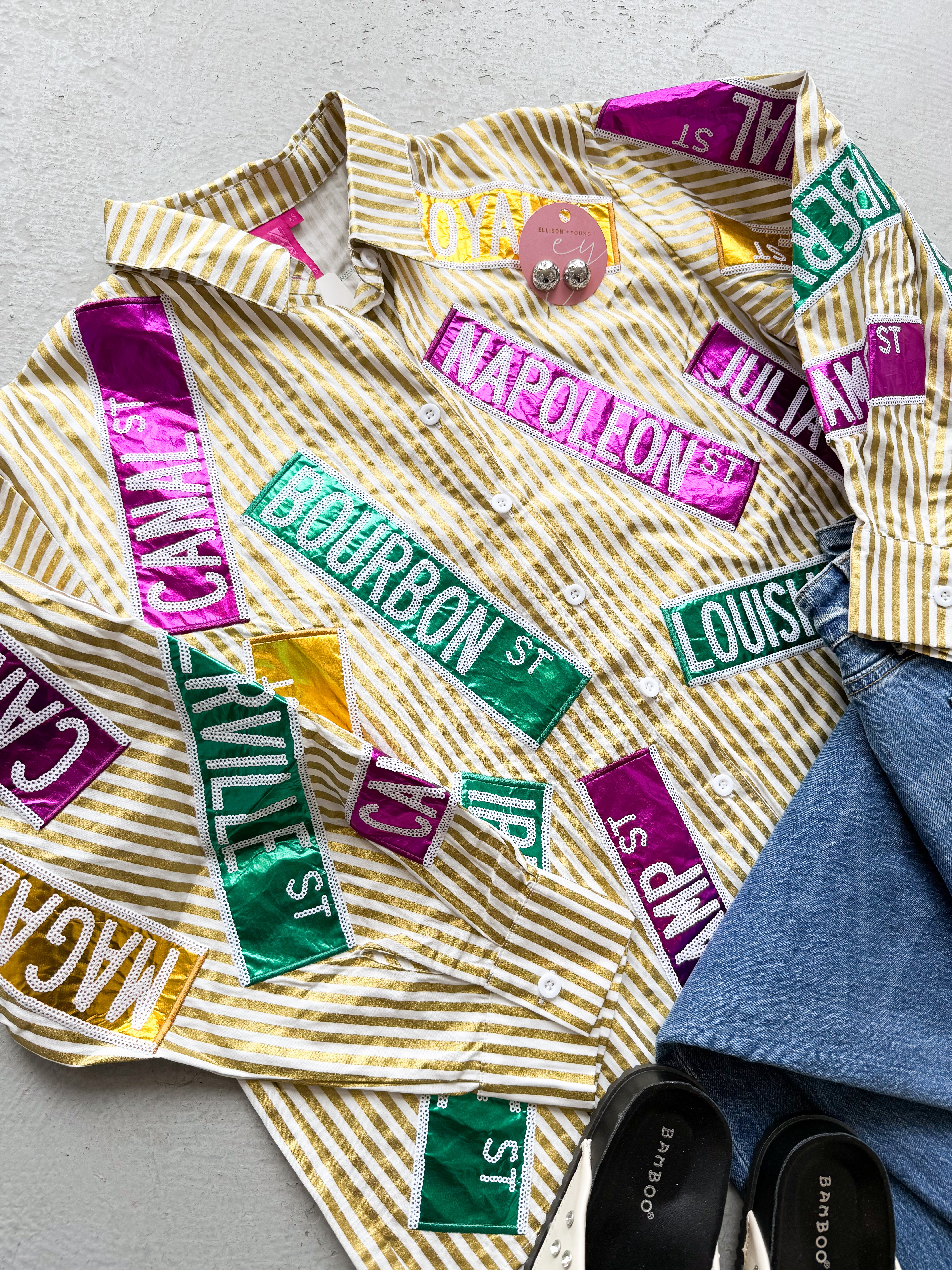 Queen of Sparkles NOLA Street Signs