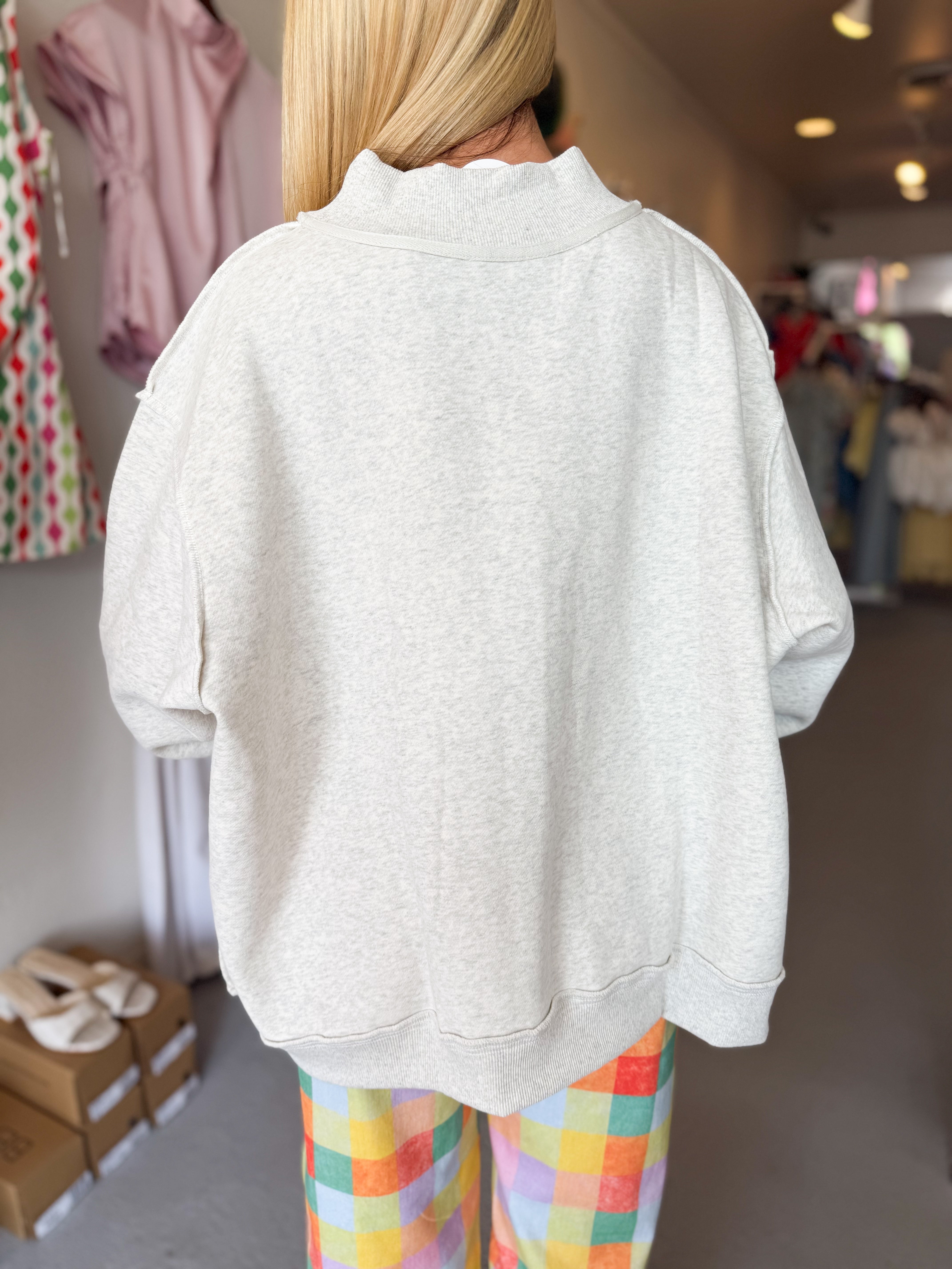 In My Happy Girl Era Mockneck