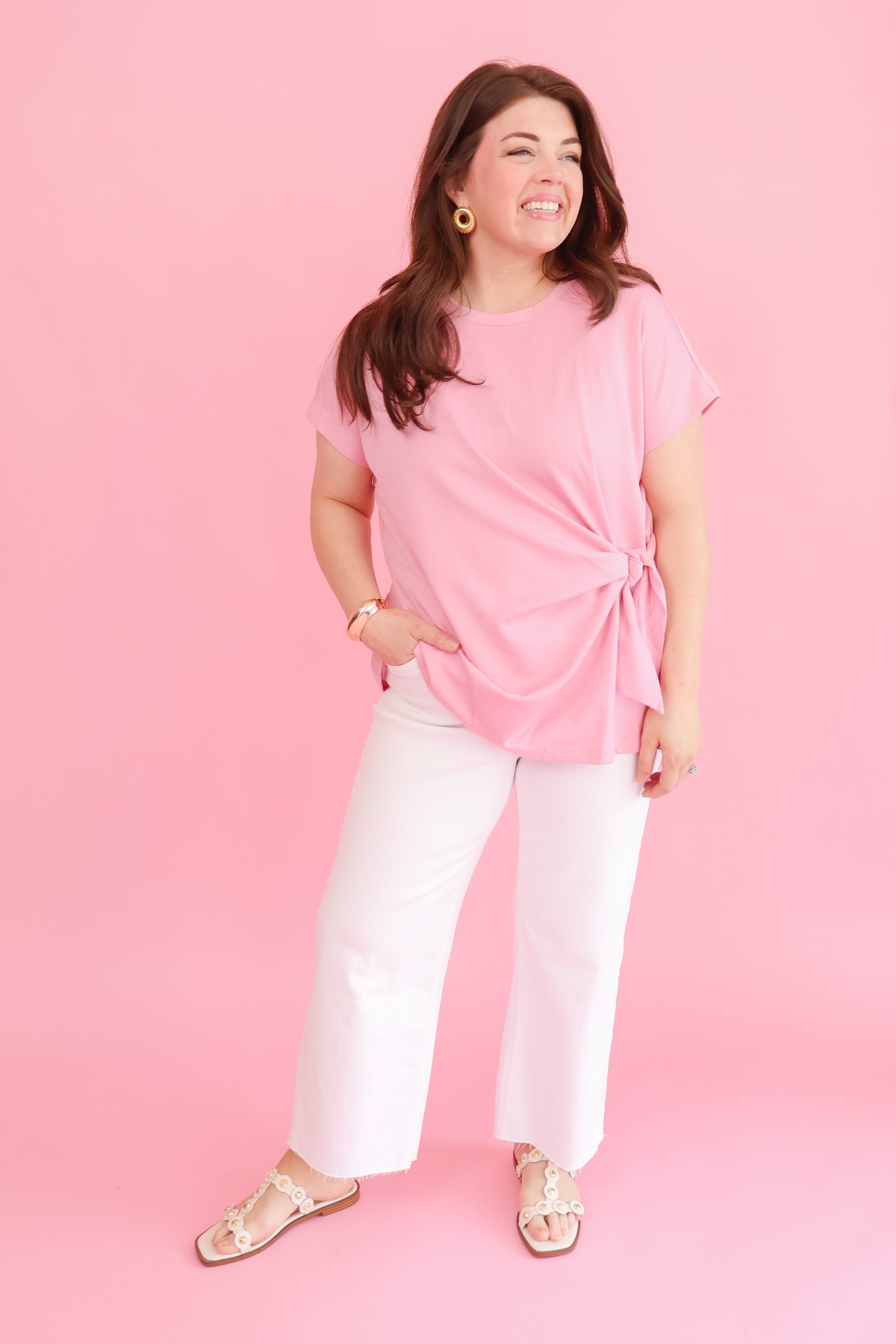 Plus Size Tie It Together Top