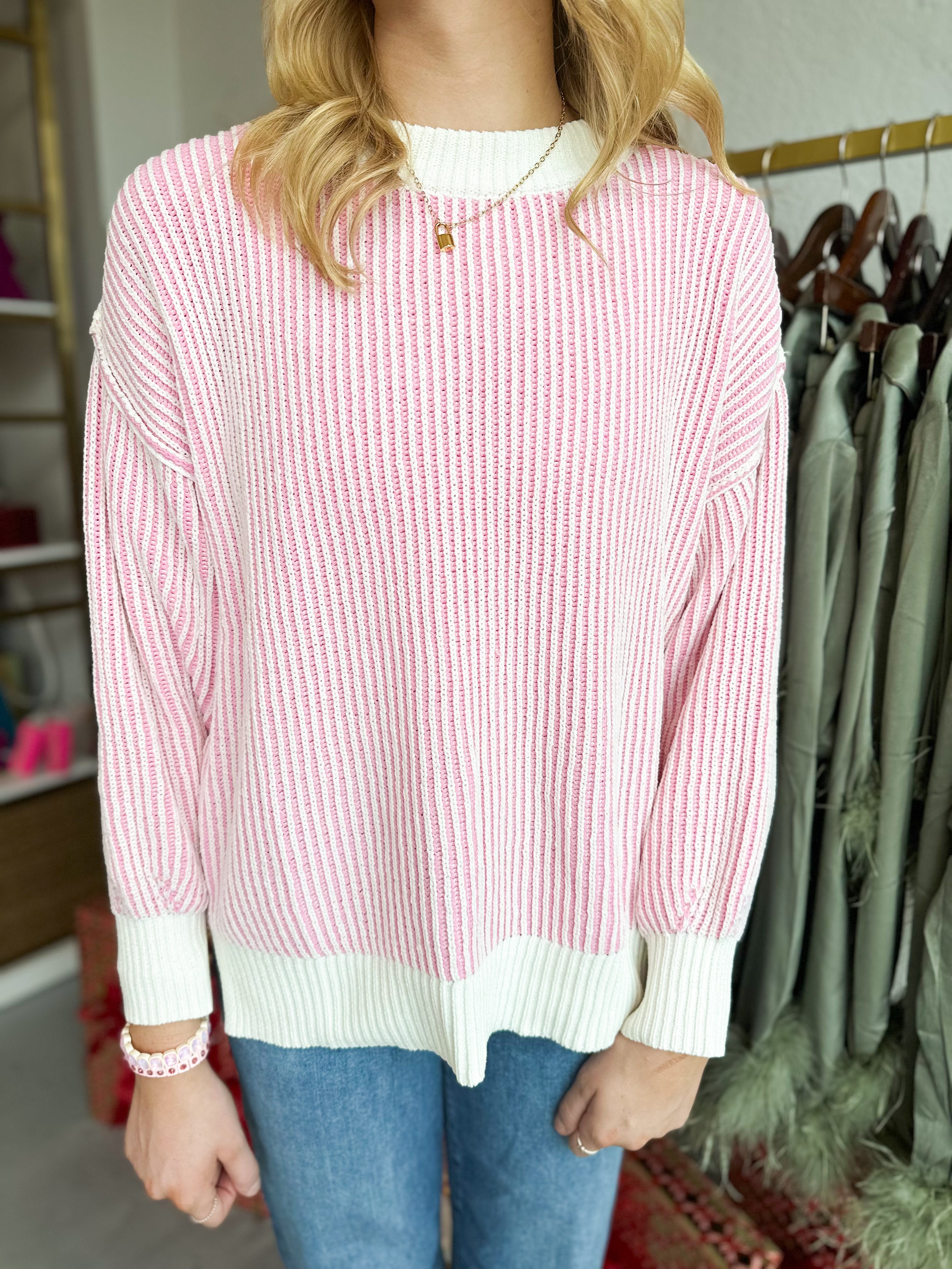Soft Stripe Sweater