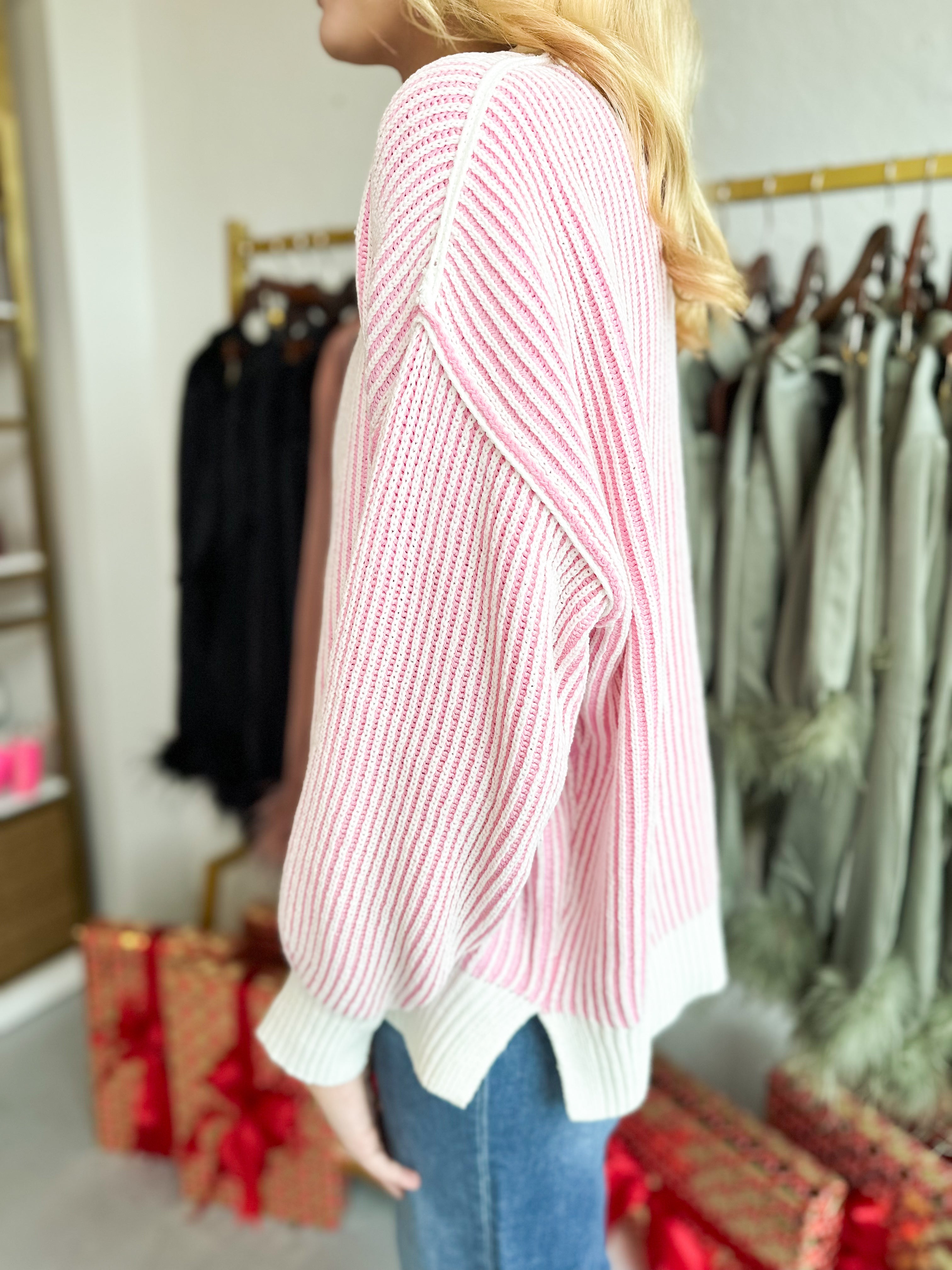 Soft Stripe Sweater
