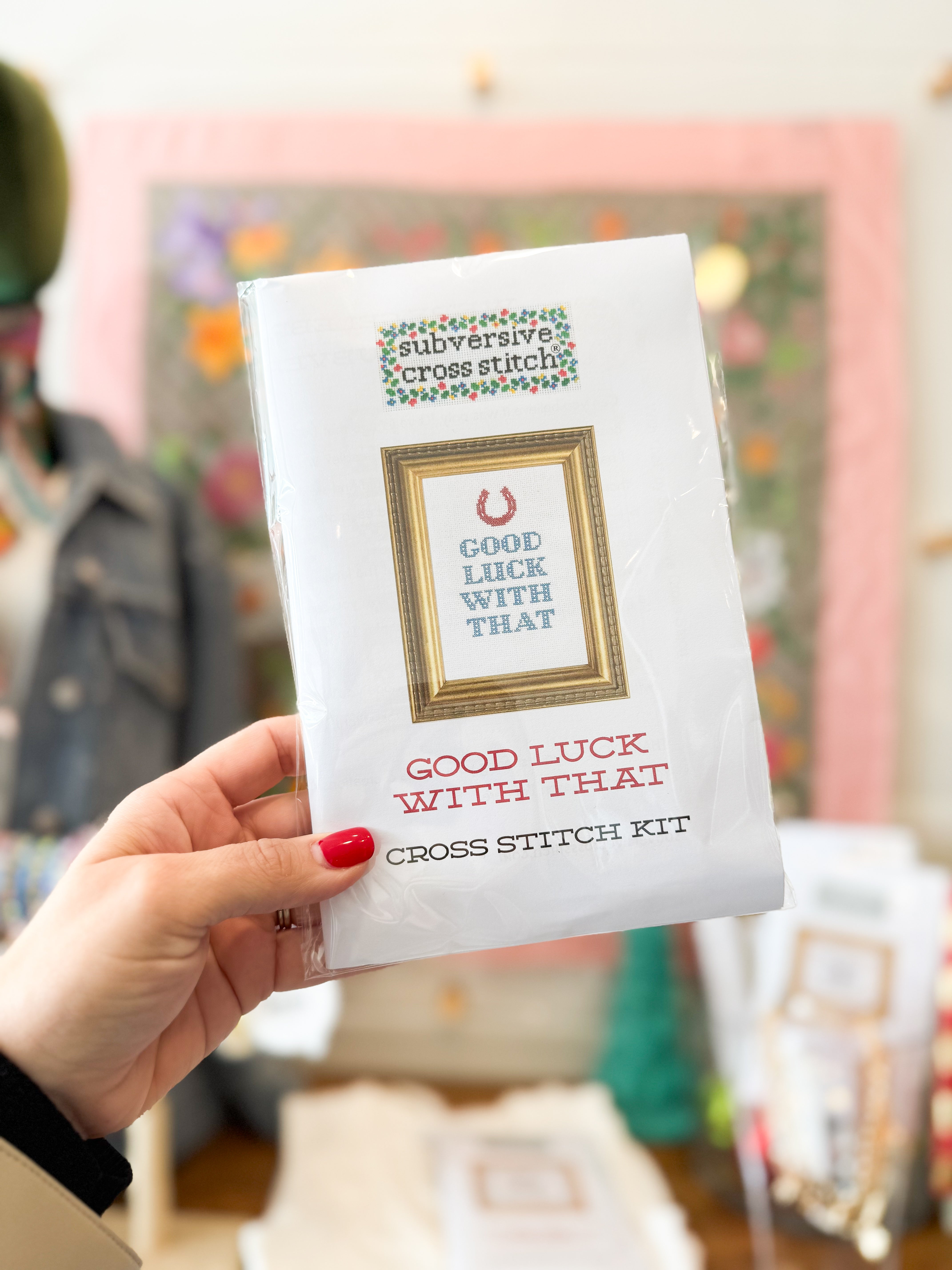 Deluxe Cross Stitch Kit