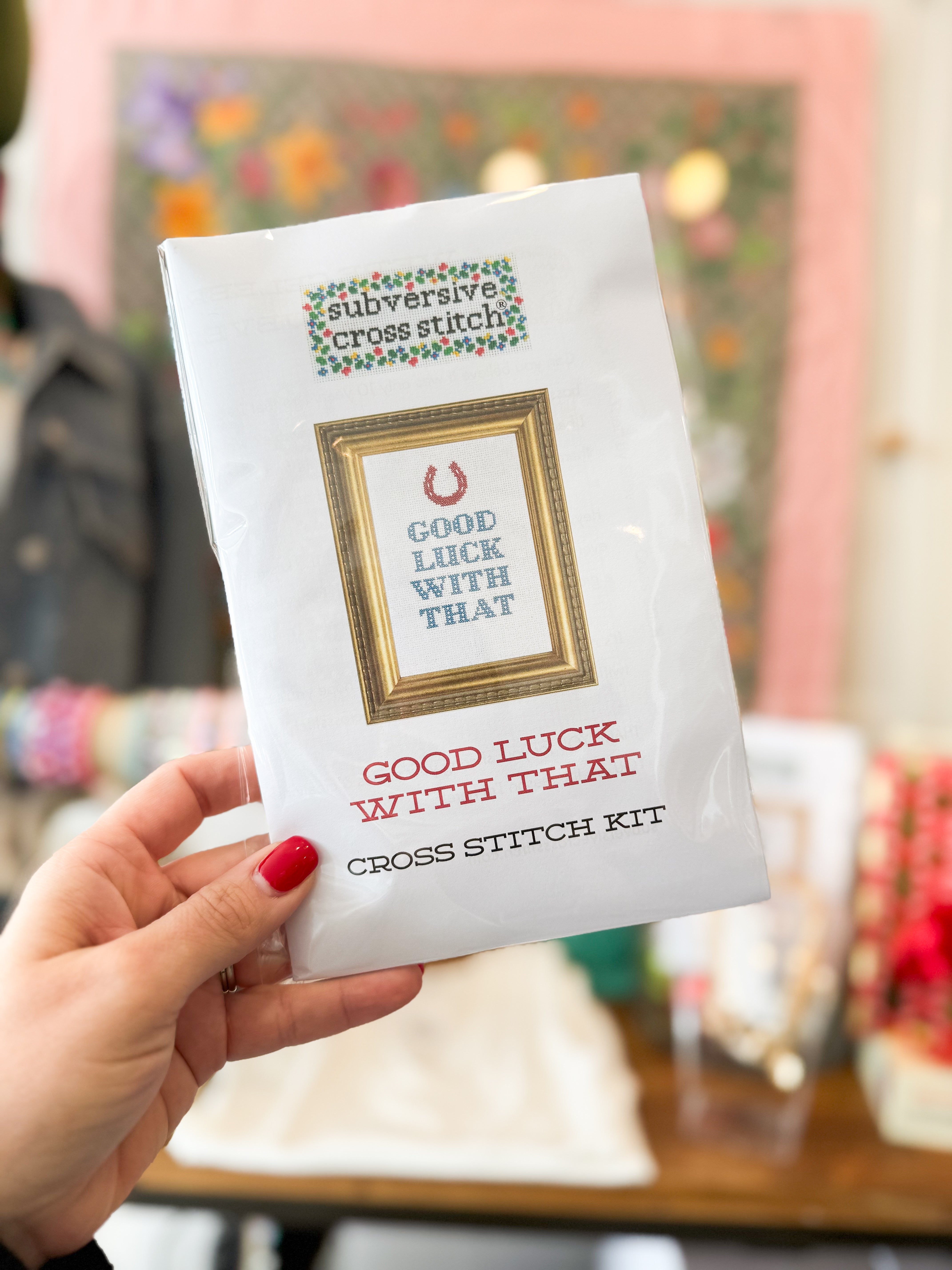 Deluxe Cross Stitch Kit