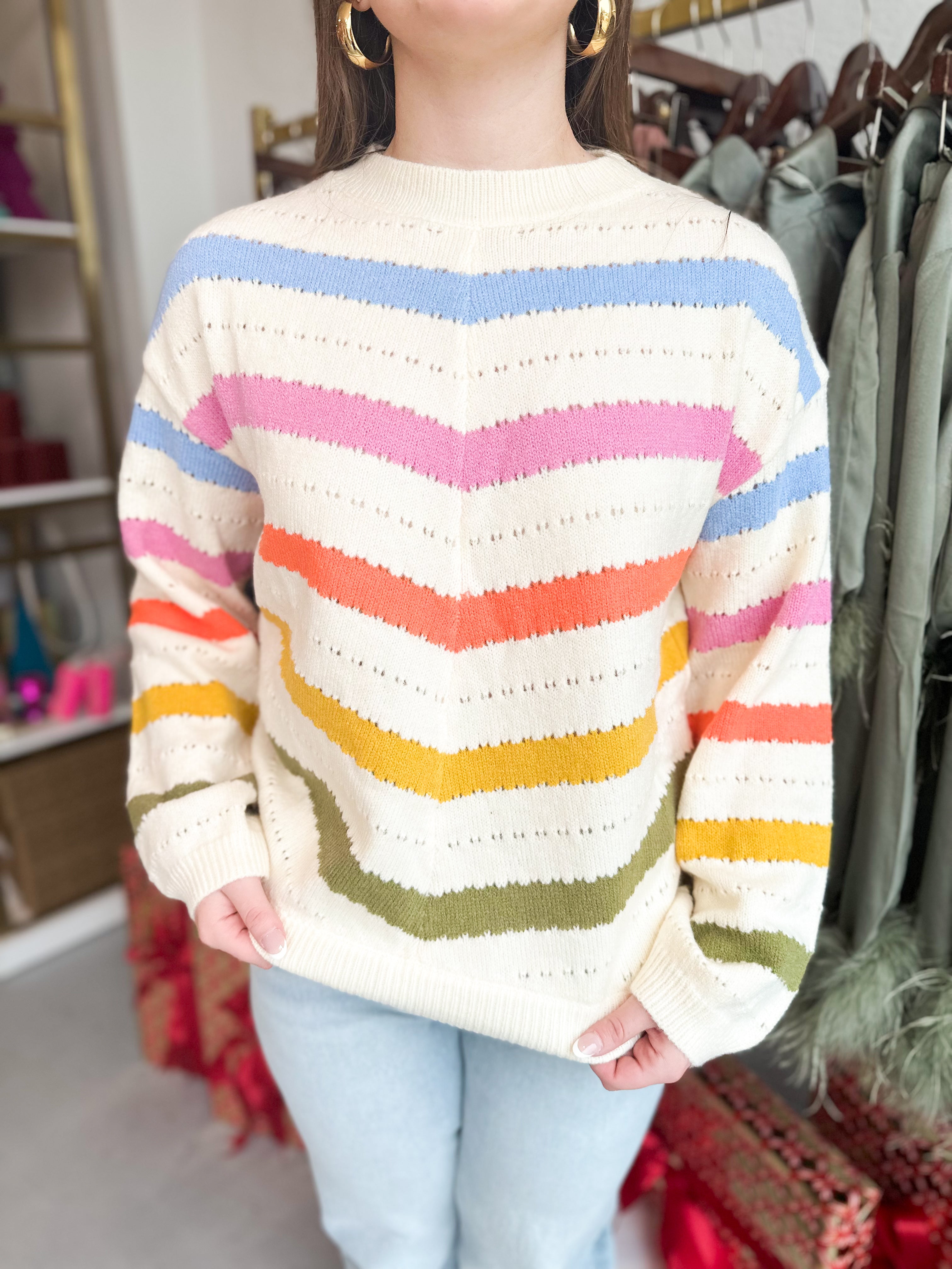 Candy Stripe Sweater