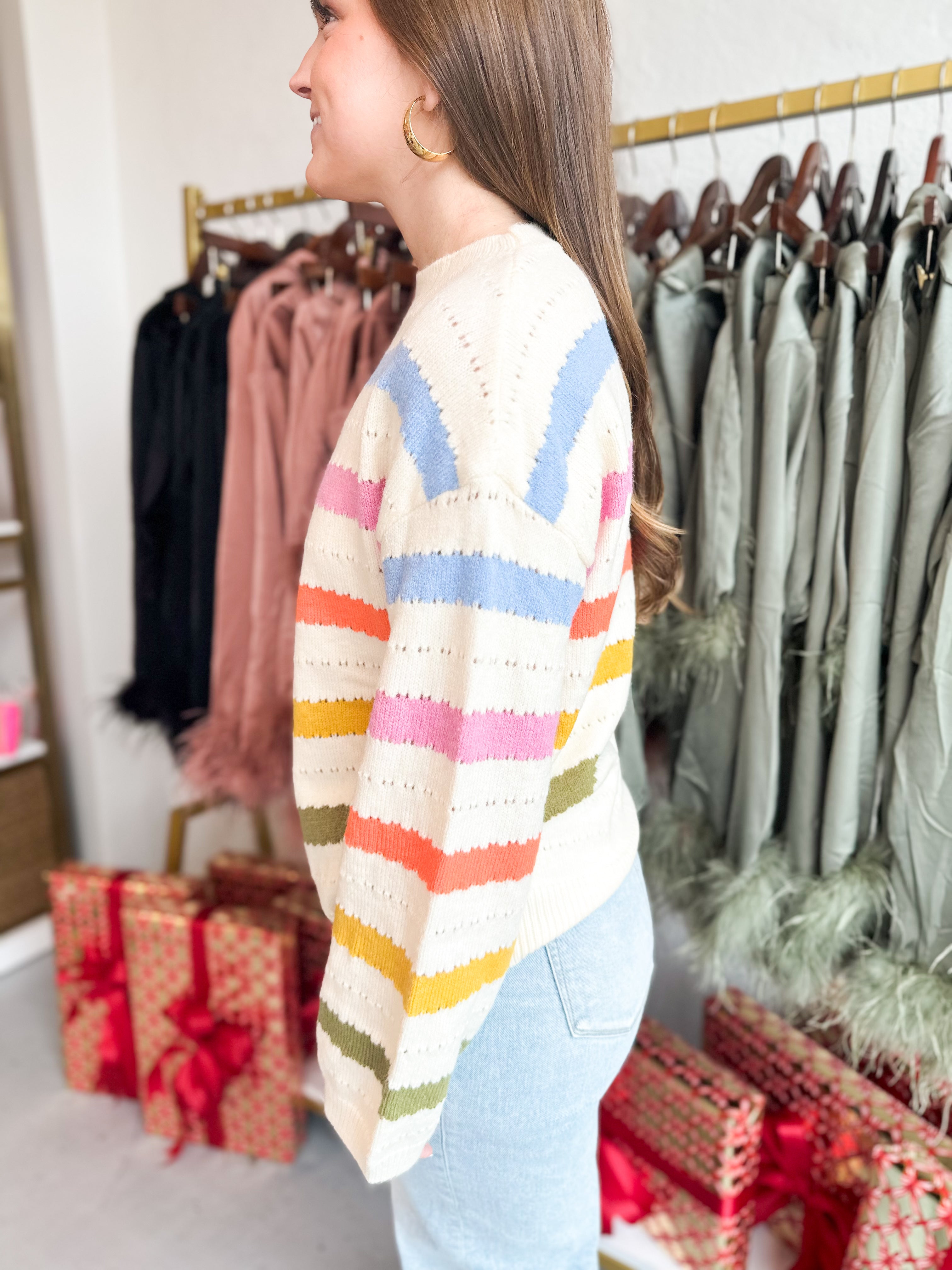 Candy Stripe Sweater